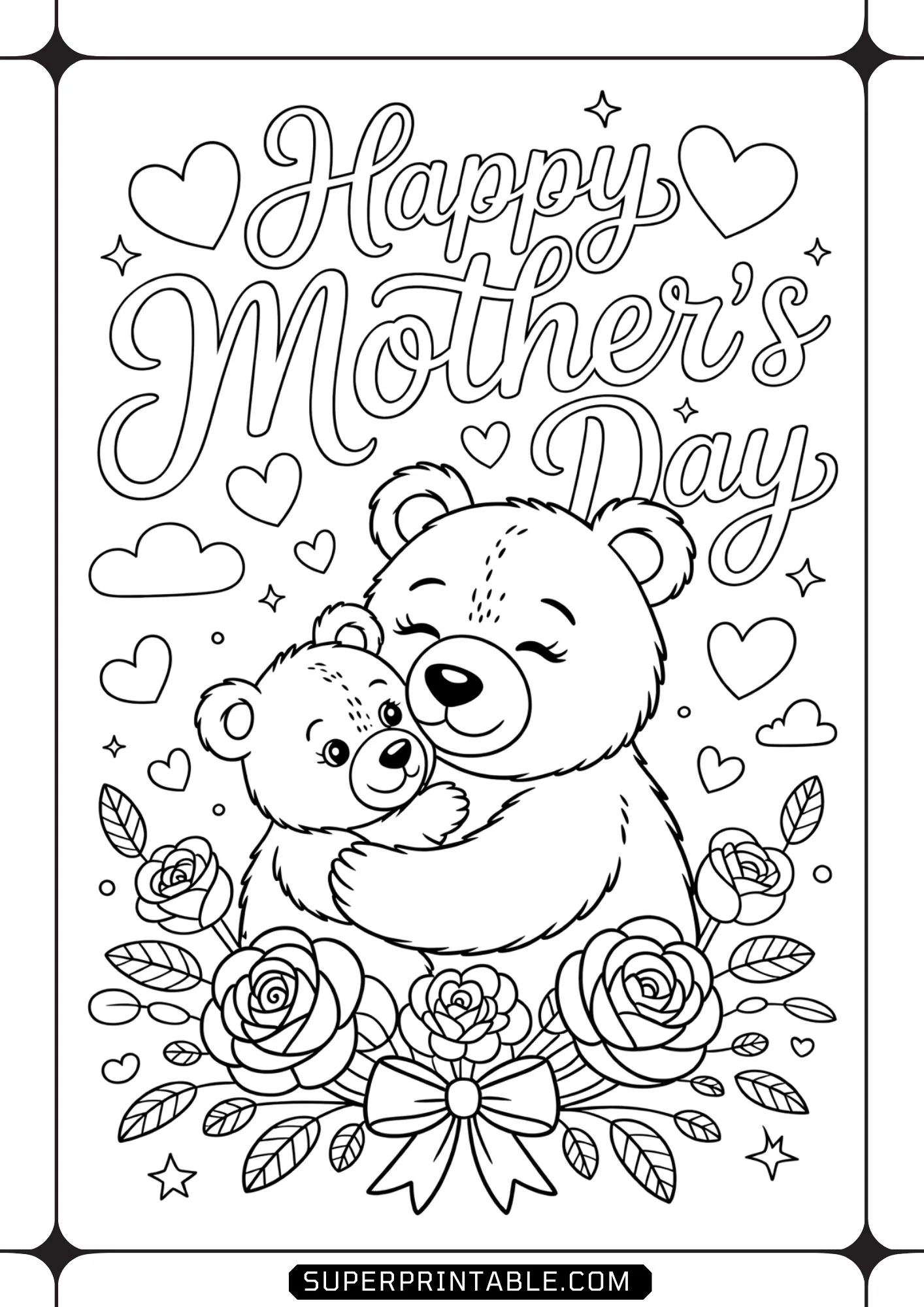 Hello May Coloring Pages 3