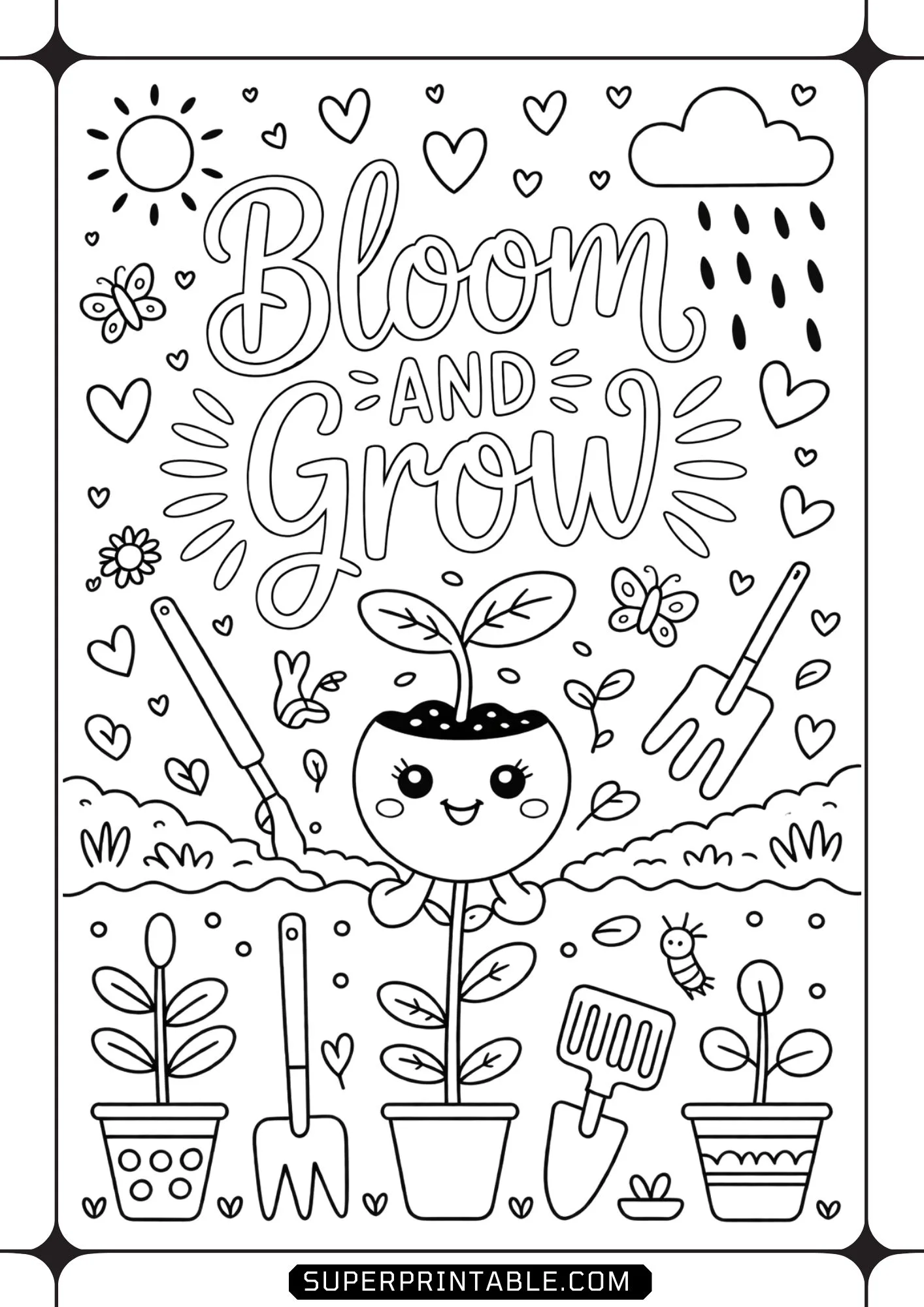 Hello May Coloring Pages 6
