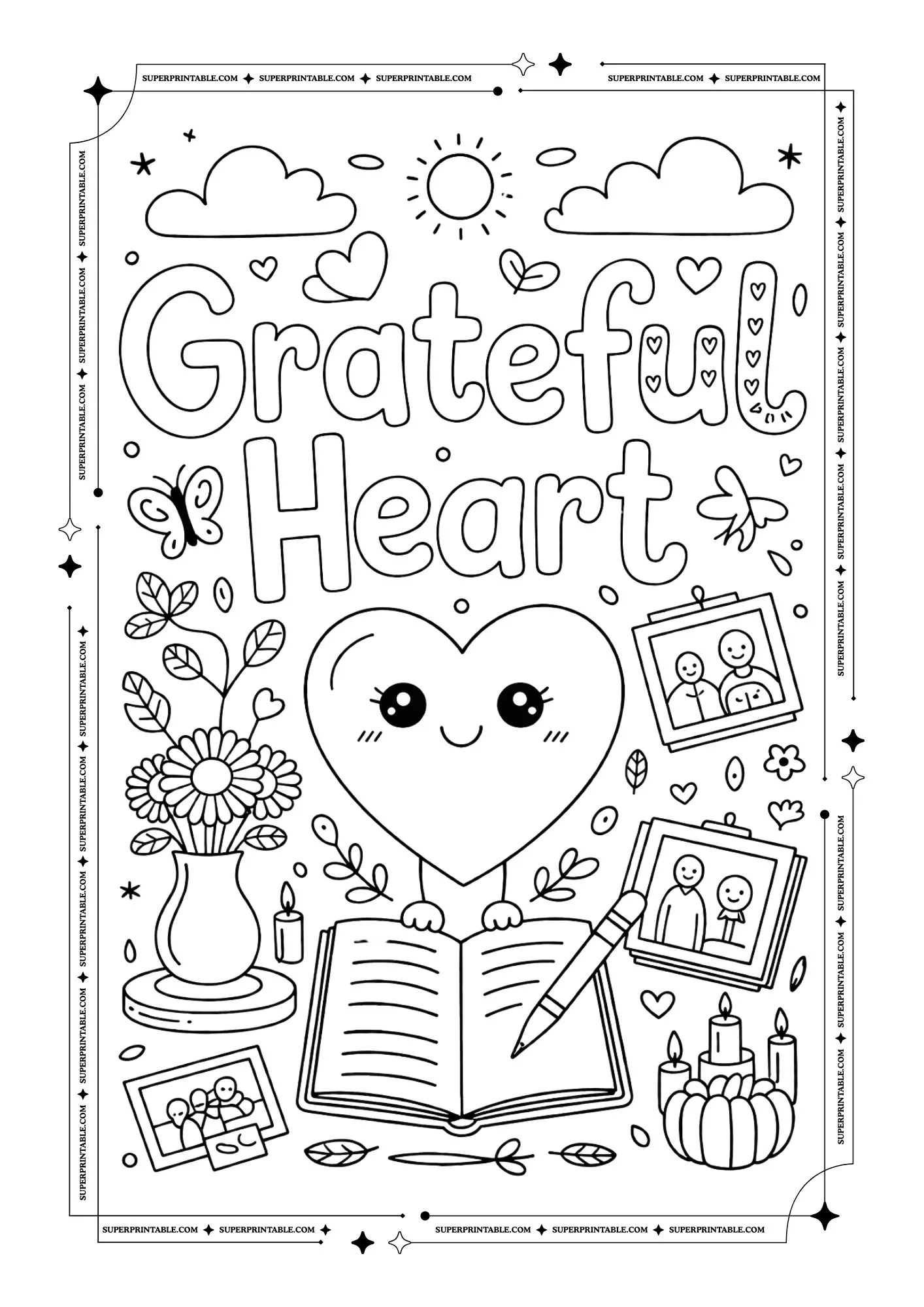 Hello November Coloring Pages 4