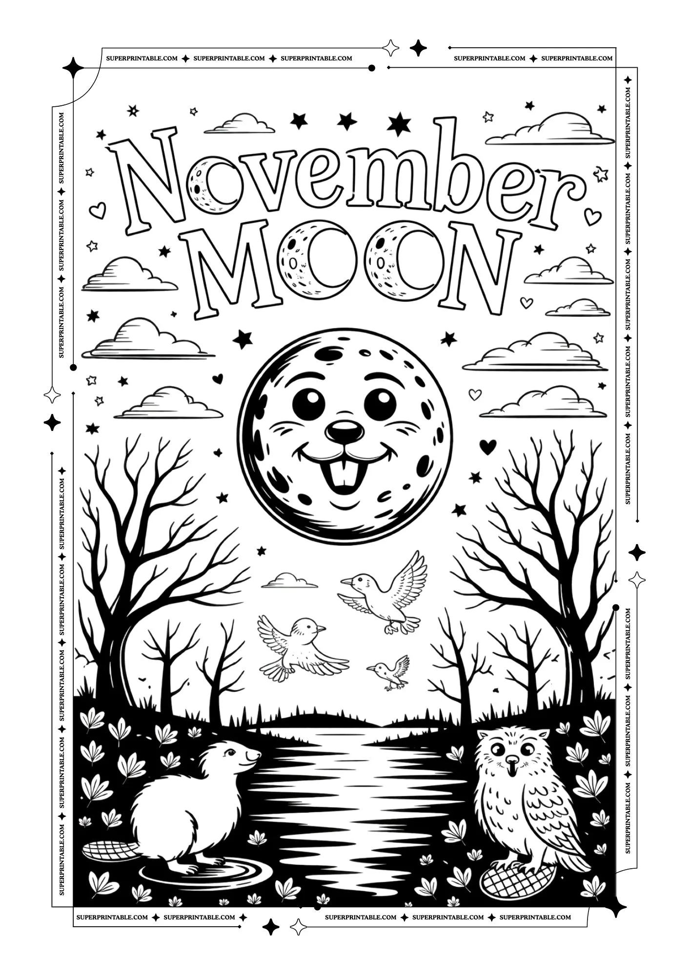 Hello November Coloring Pages 5