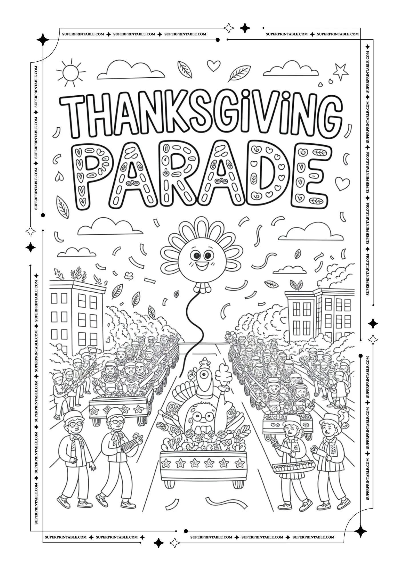Hello November Coloring Pages 6