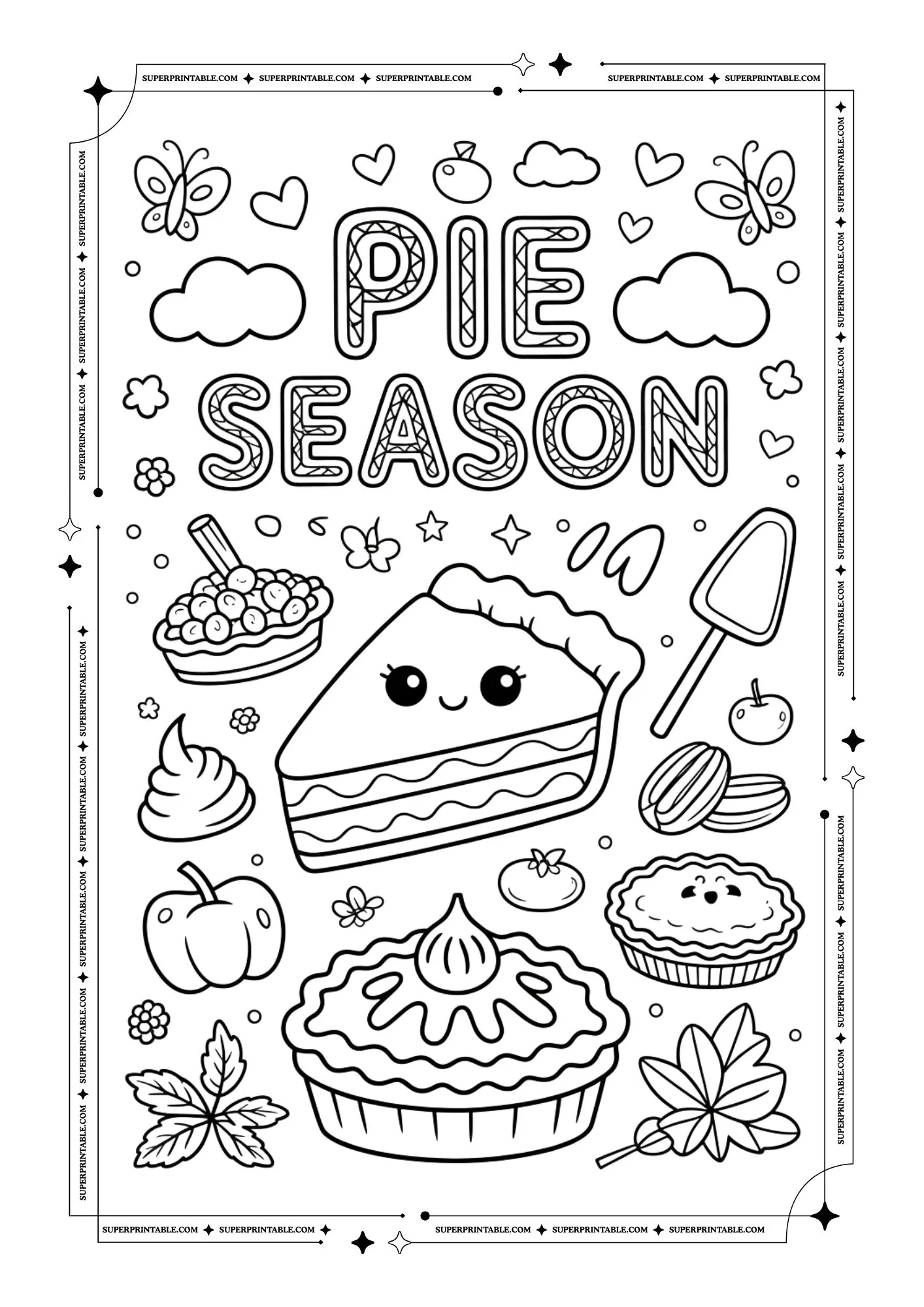 Hello November Coloring Pages 7