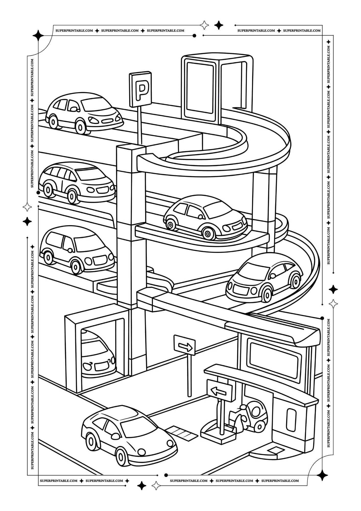 Kids Toy Coloring Pages 2