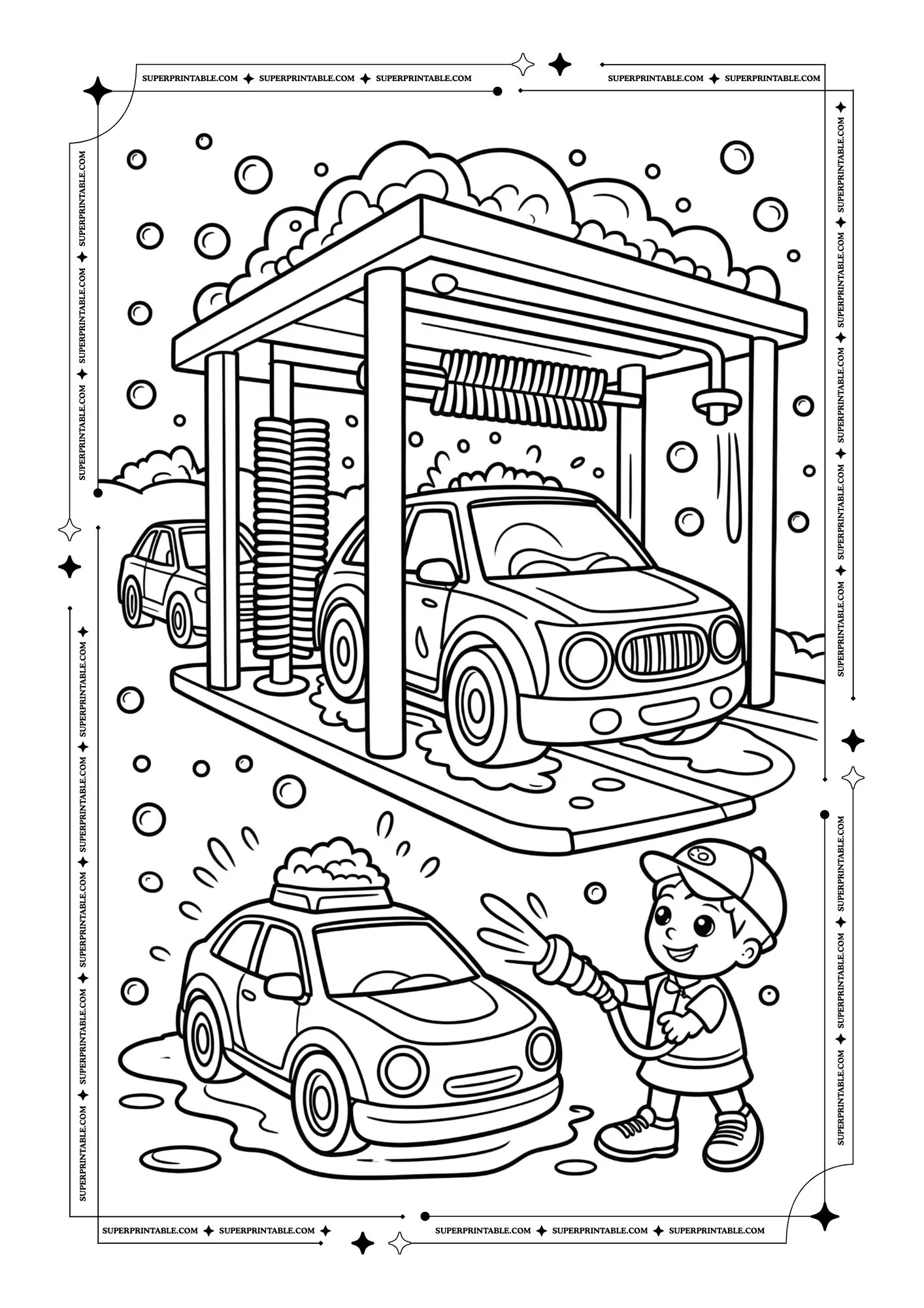 Kids Toy Coloring Pages 4