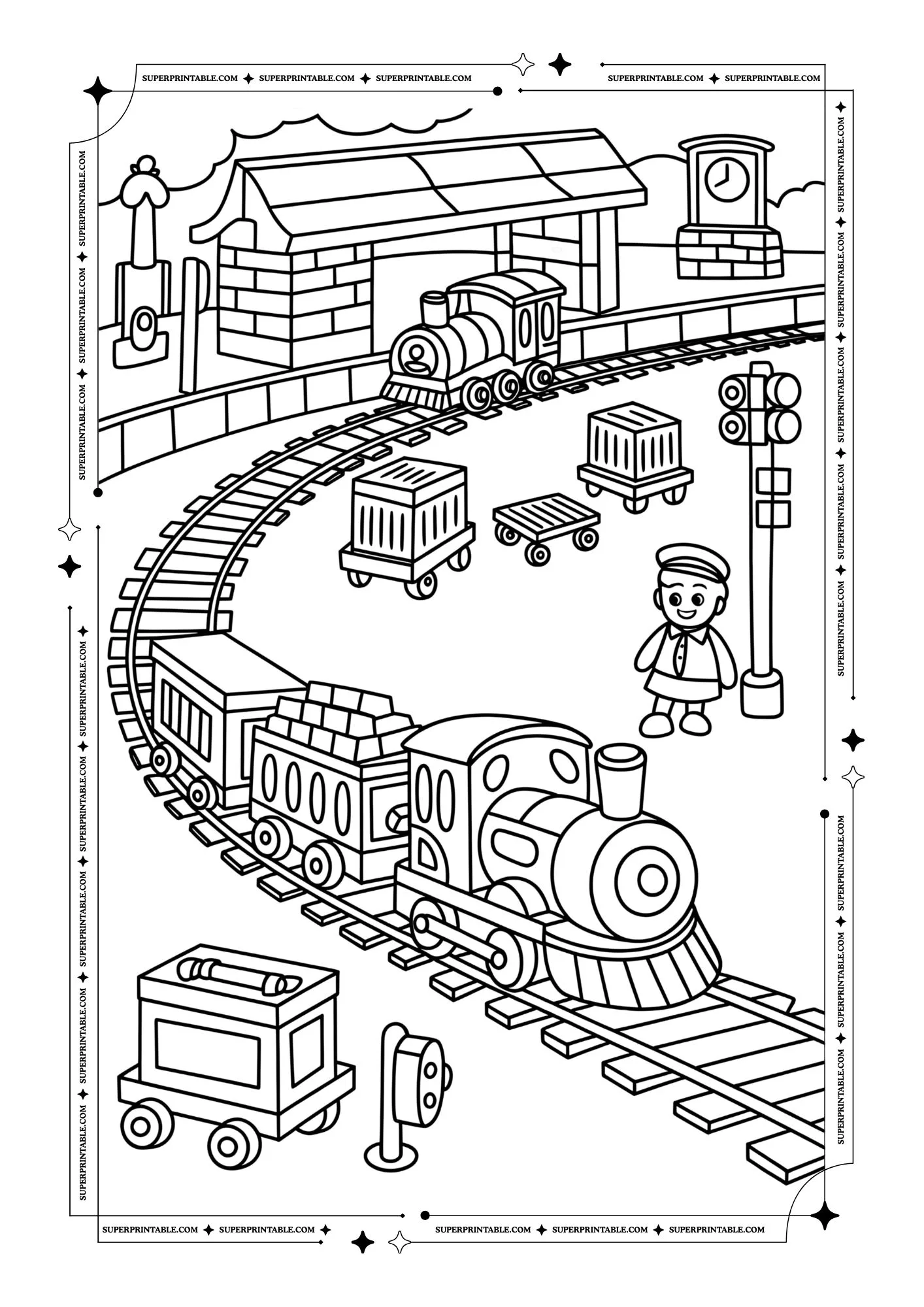 Kids Toy Coloring Pages 5