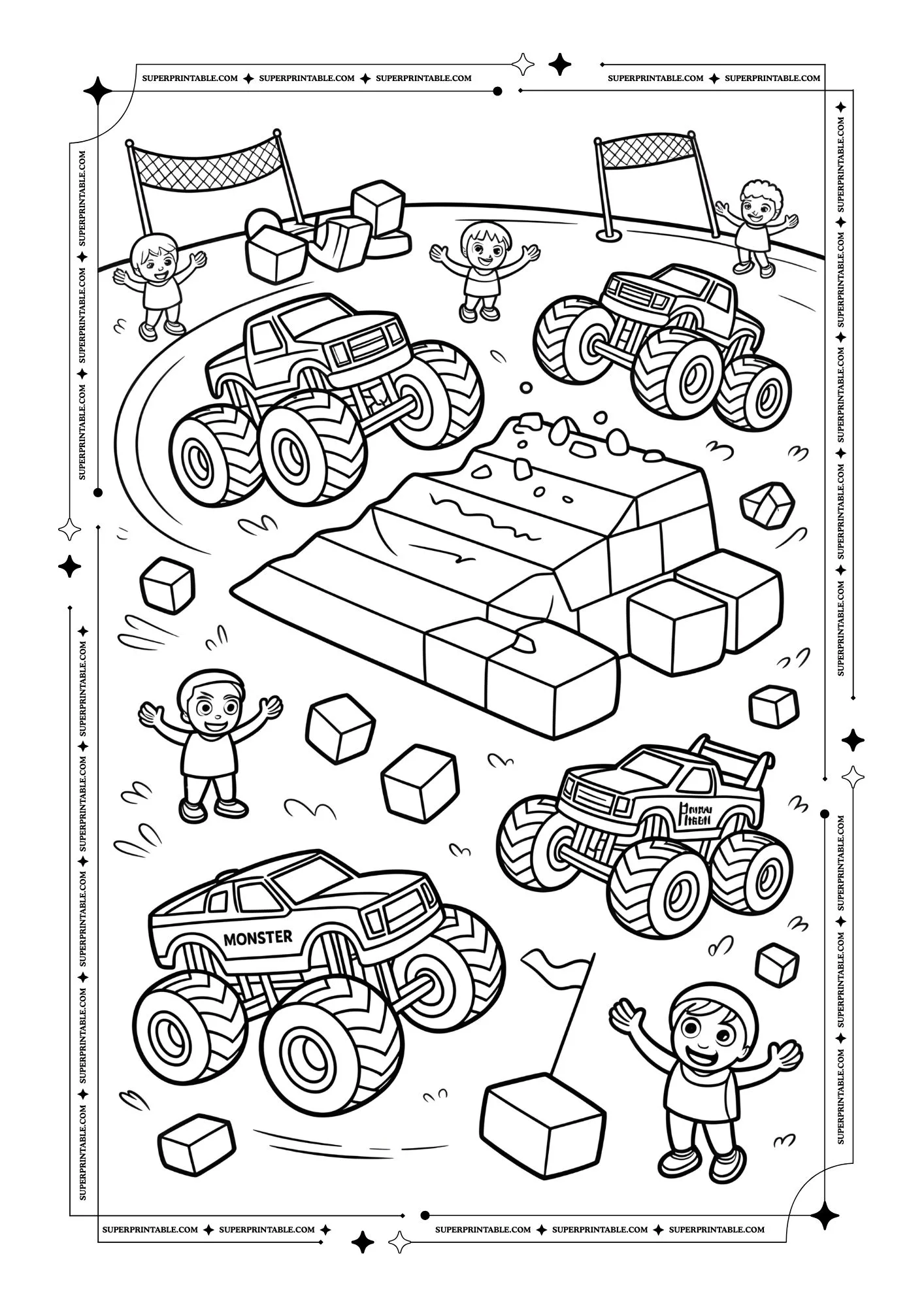 Kids Toy Coloring Pages 6