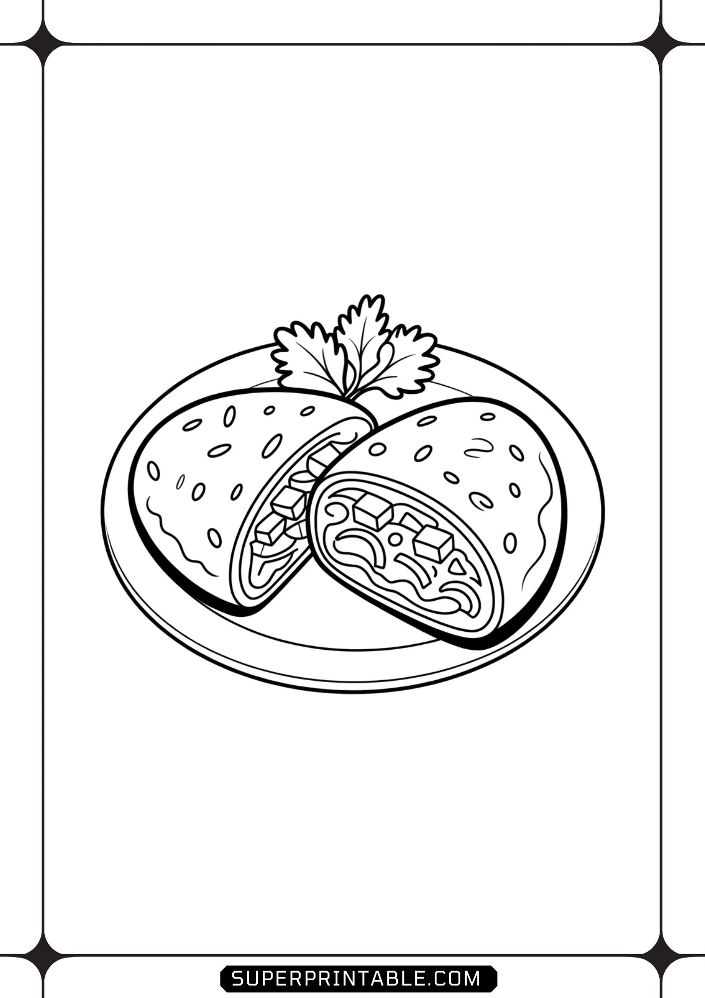 Omelet Coloring Pages 5