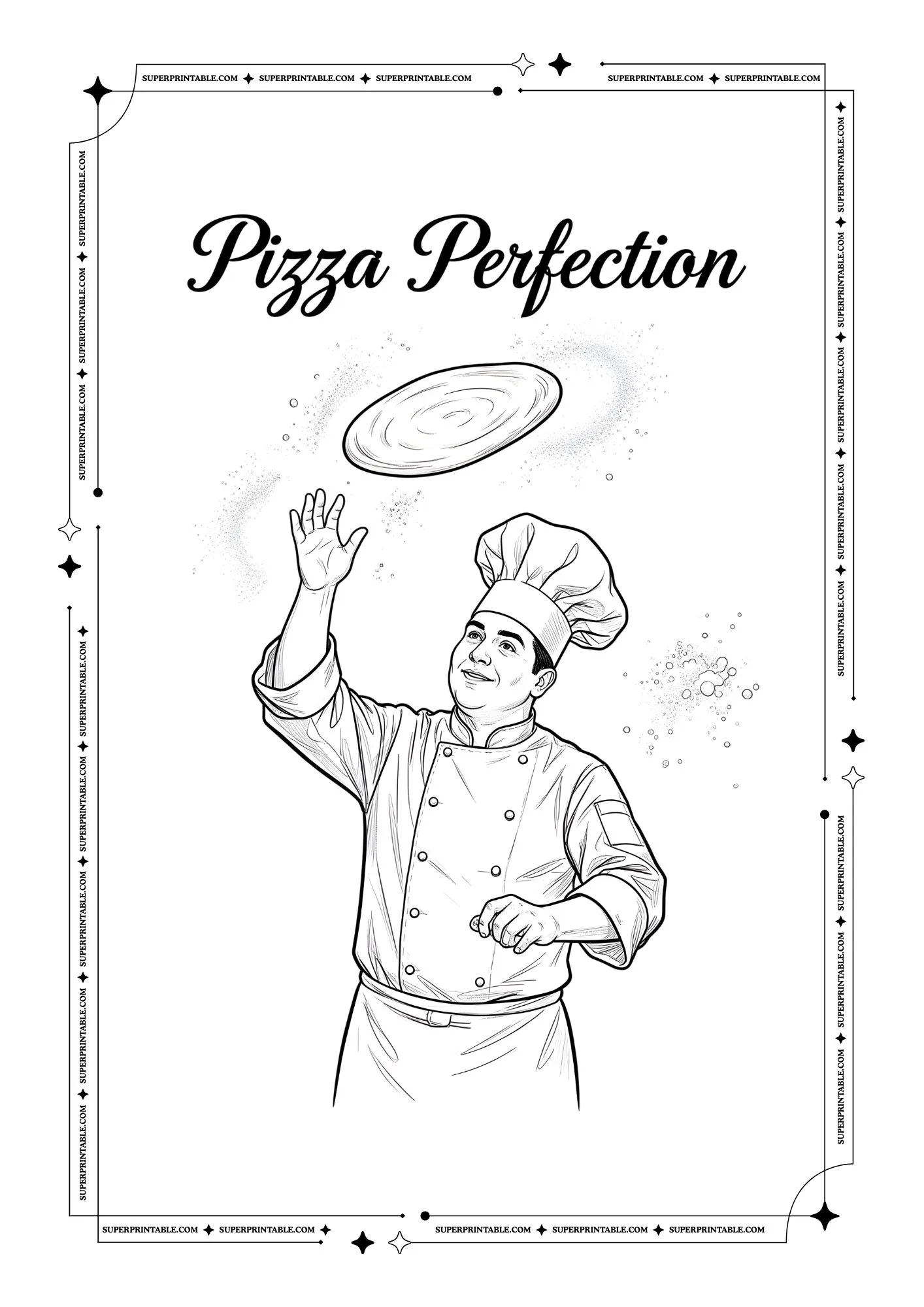 Pizza Coloring Pages 05