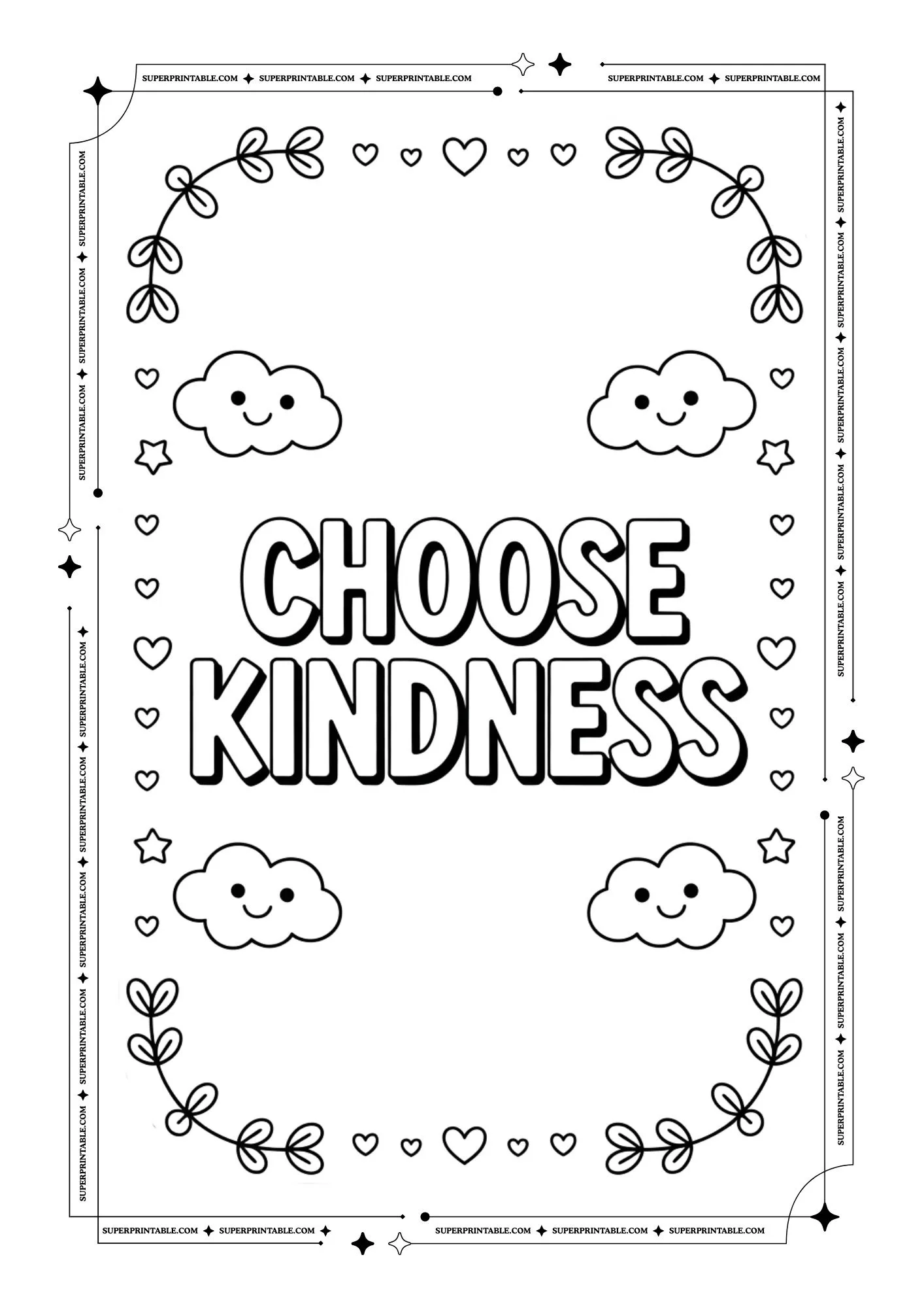 Positive Coloring Pages 1