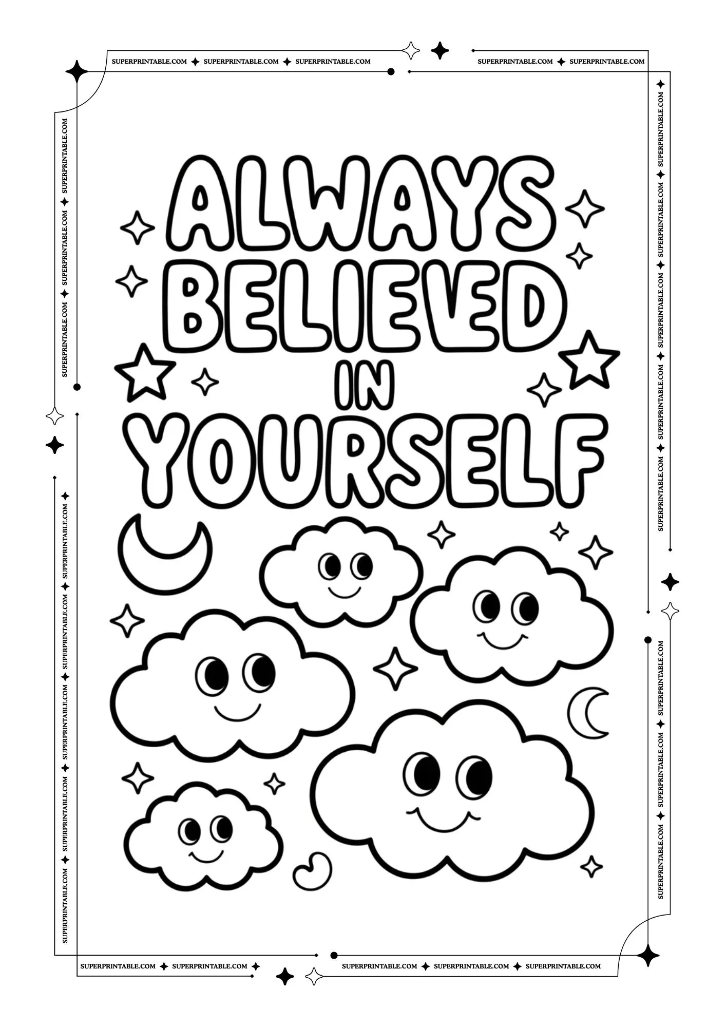 Positive Coloring Pages 10