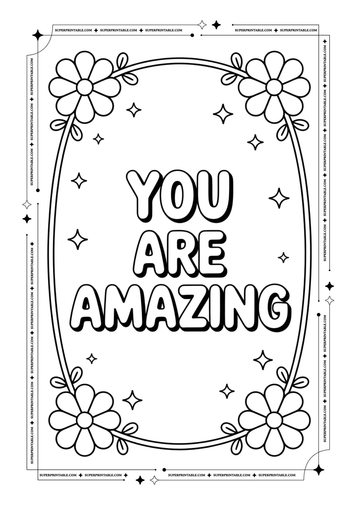 Positive Coloring Pages 6