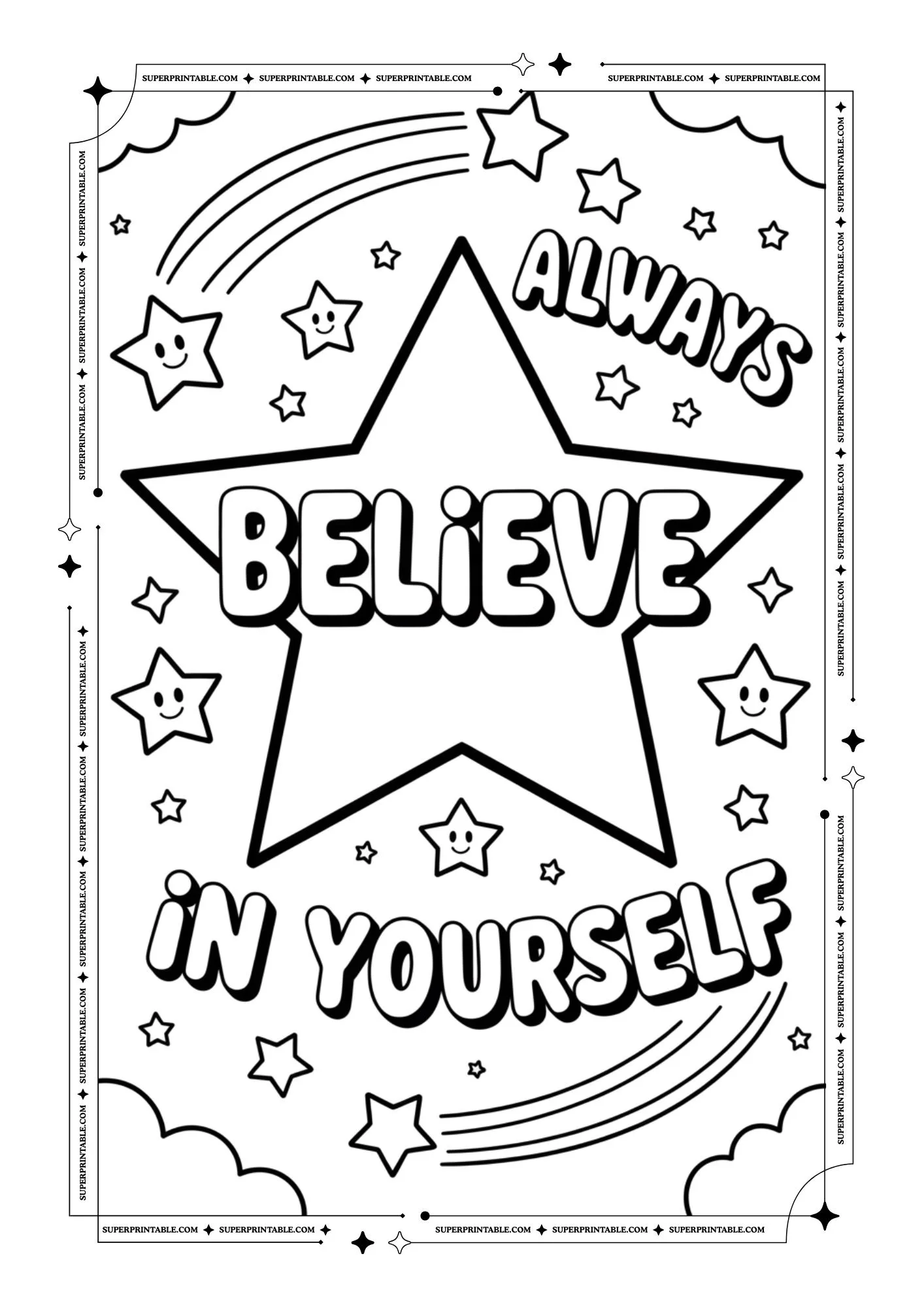 Positive Coloring Pages 7