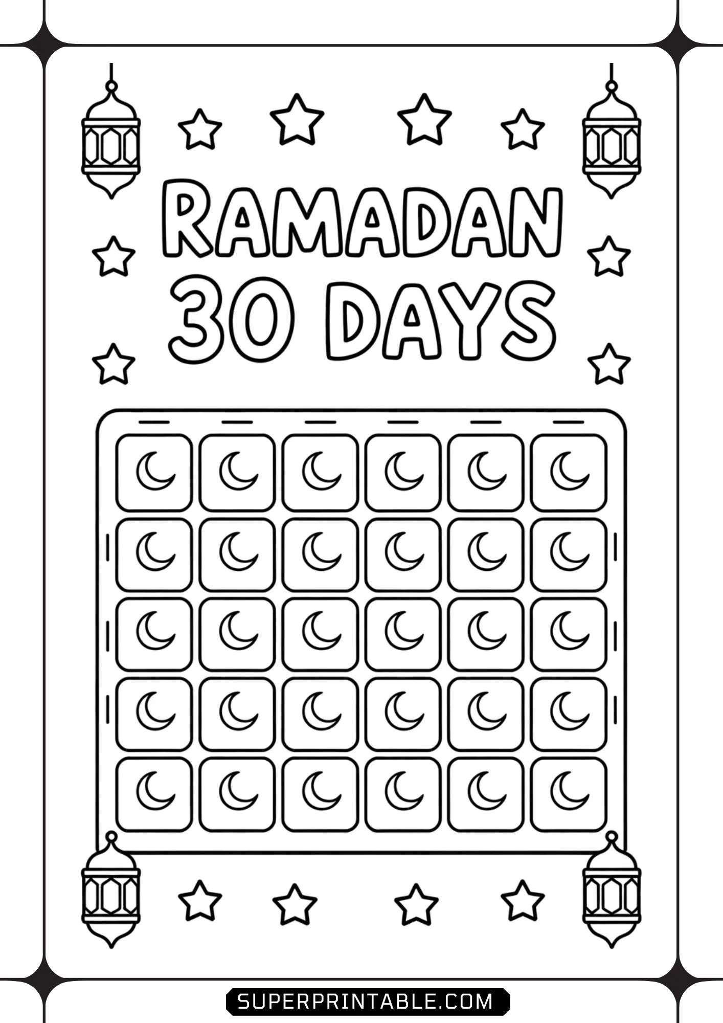 Ramadan Kareem Coloring Pages 04