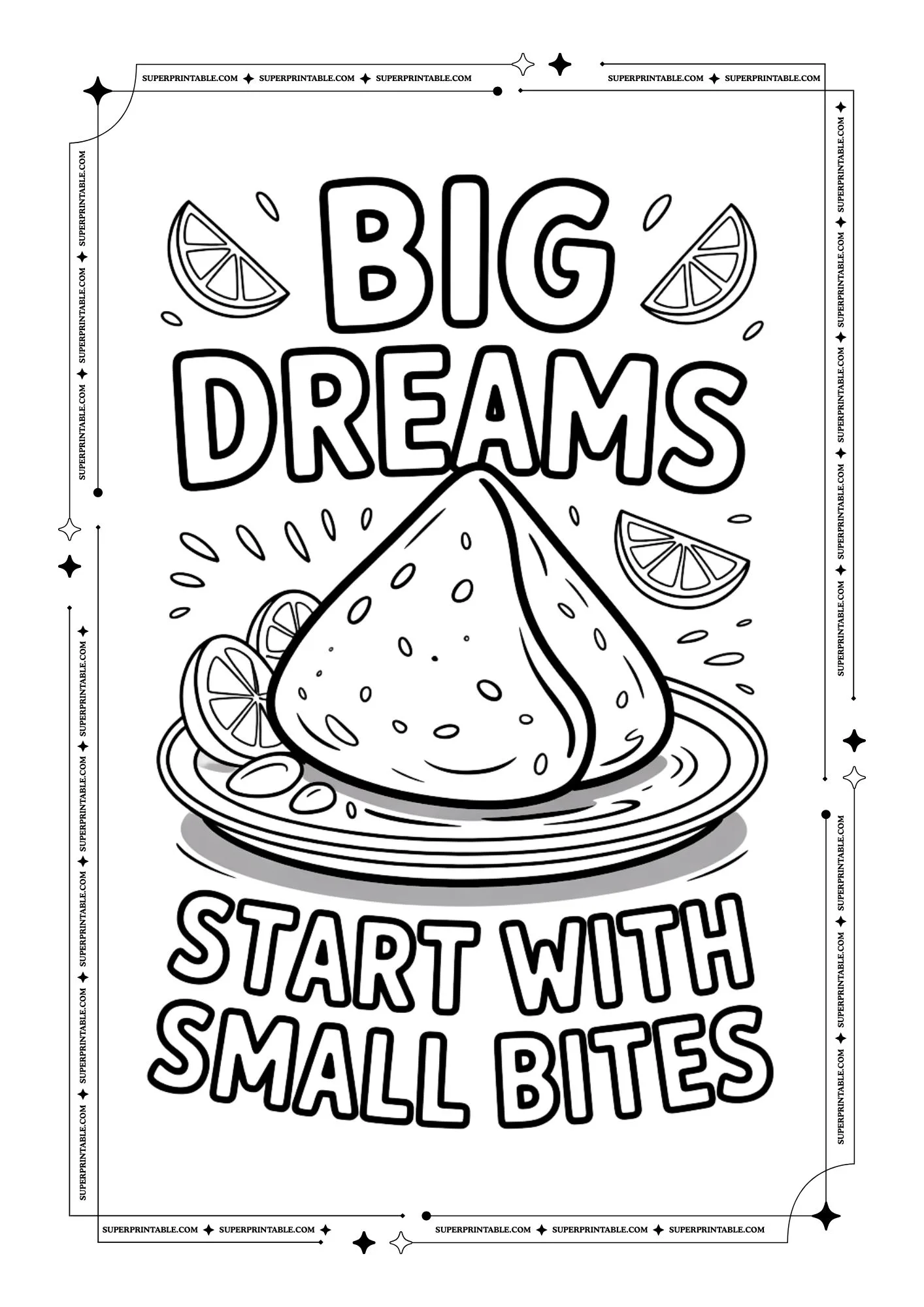 Samosa Coloring Pages 10
