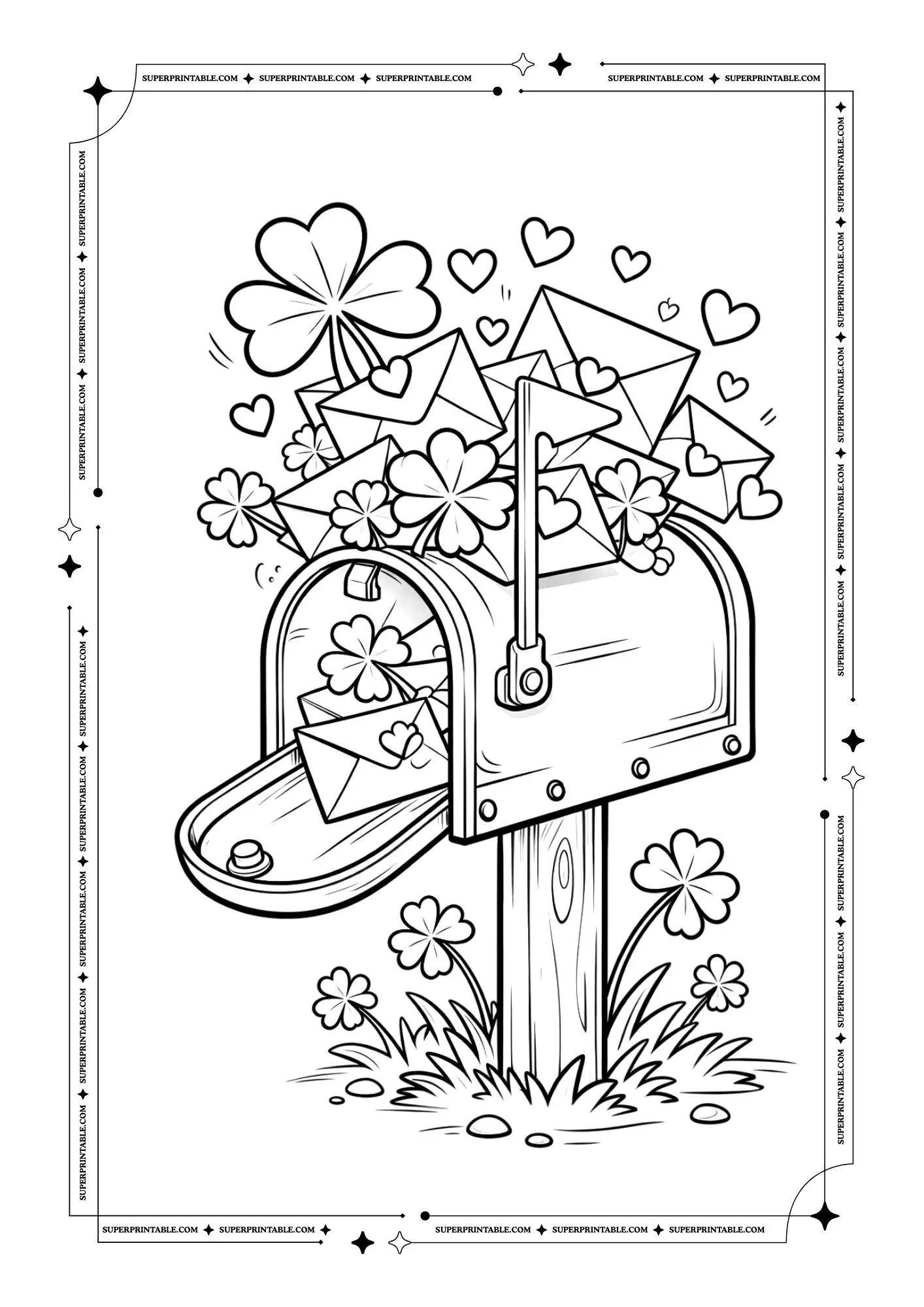 St. Patrick's Day Coloring For Kids 2
