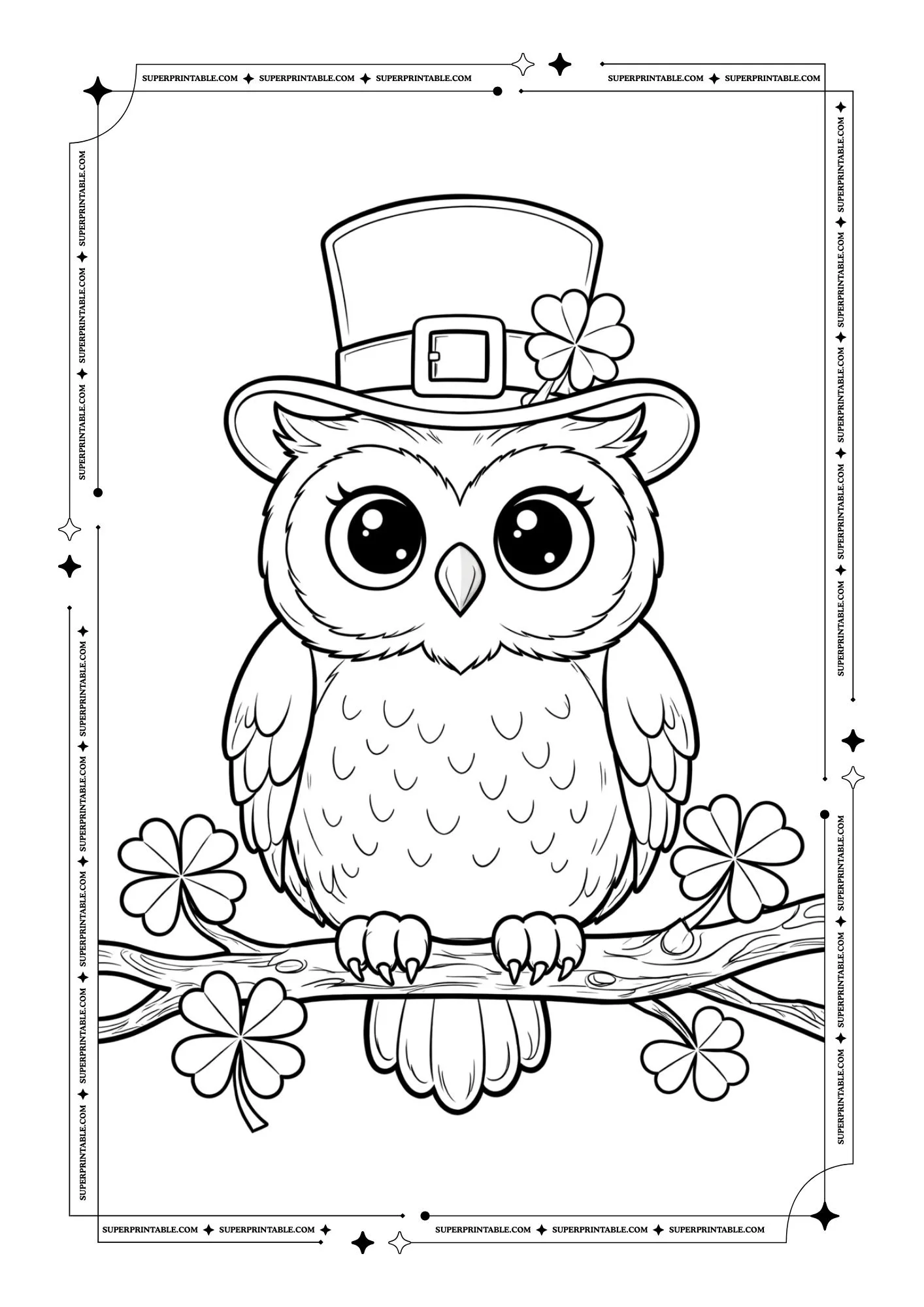 St. Patrick's Day Coloring For Kids 5