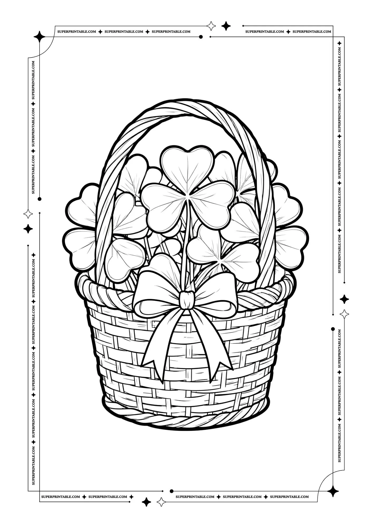 St. Patrick's Day Coloring For Kids 6