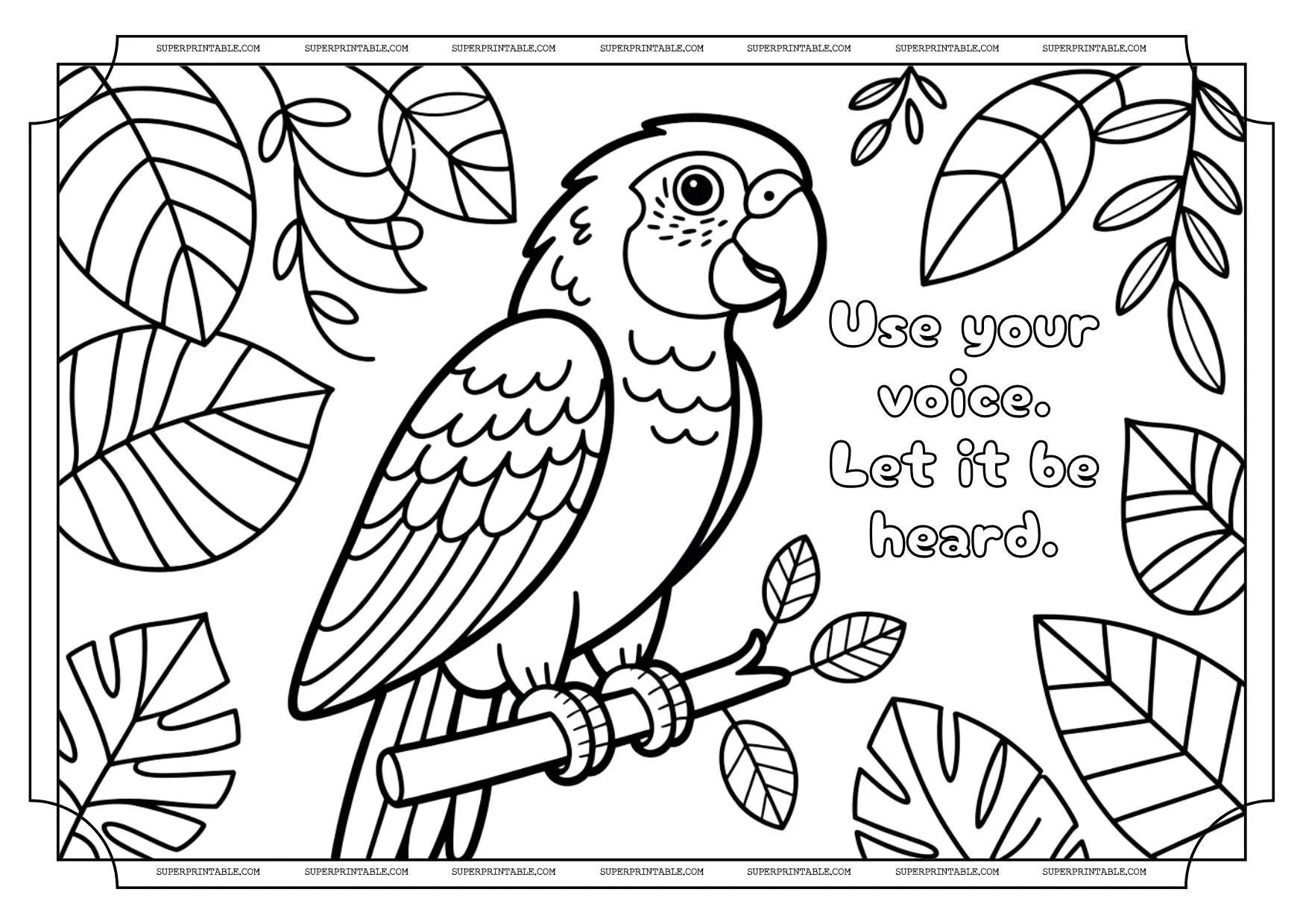 The Little Birds Life Lessons Coloring Collection 3