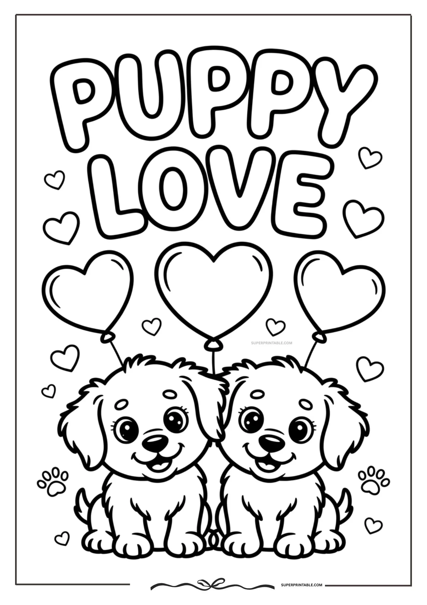 Valentine's Day Coloring Pages 2