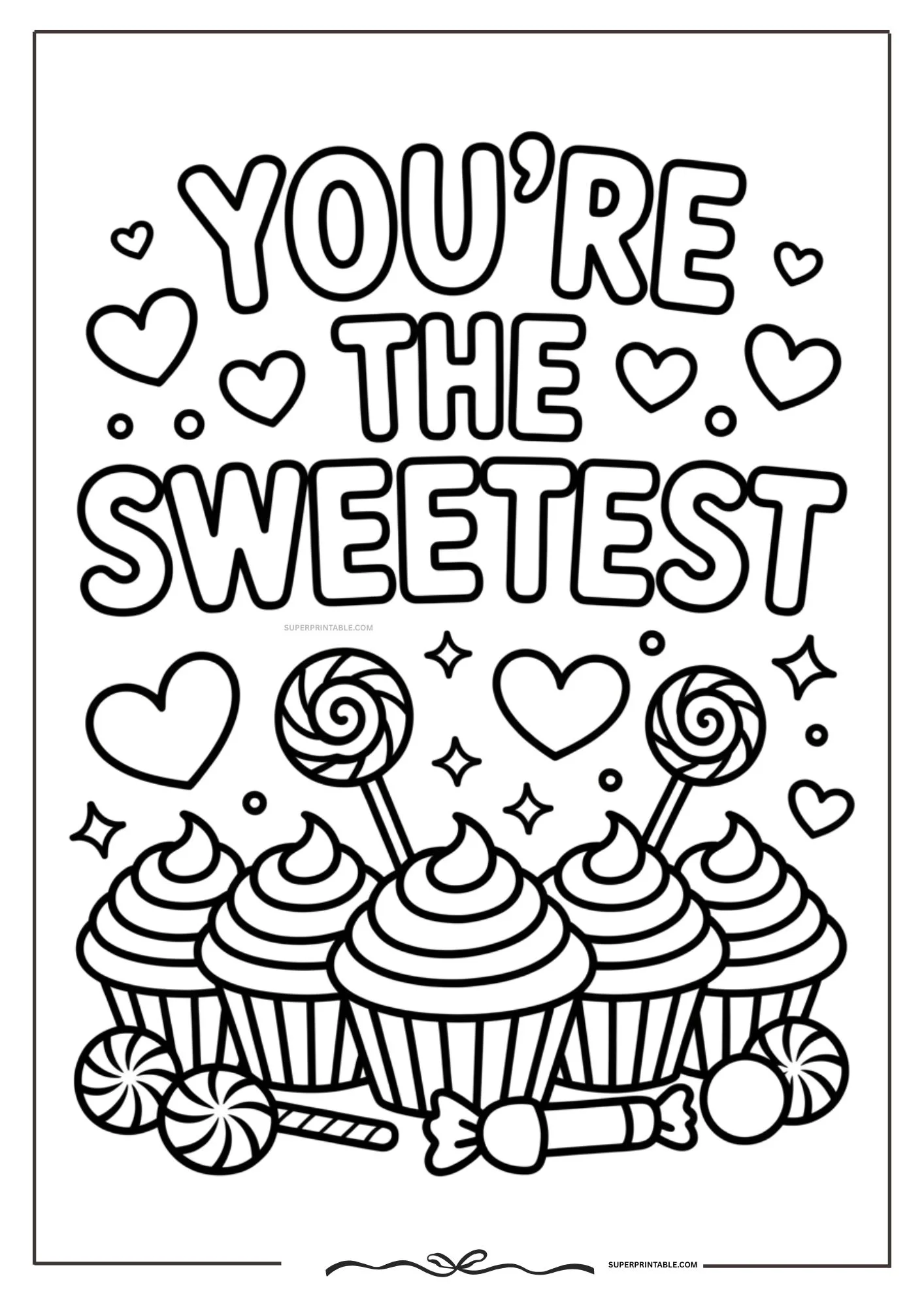Valentine's Day Coloring Pages 4