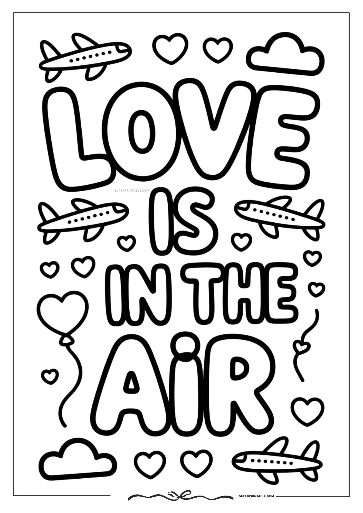 Valentine's Day Coloring Pages 5