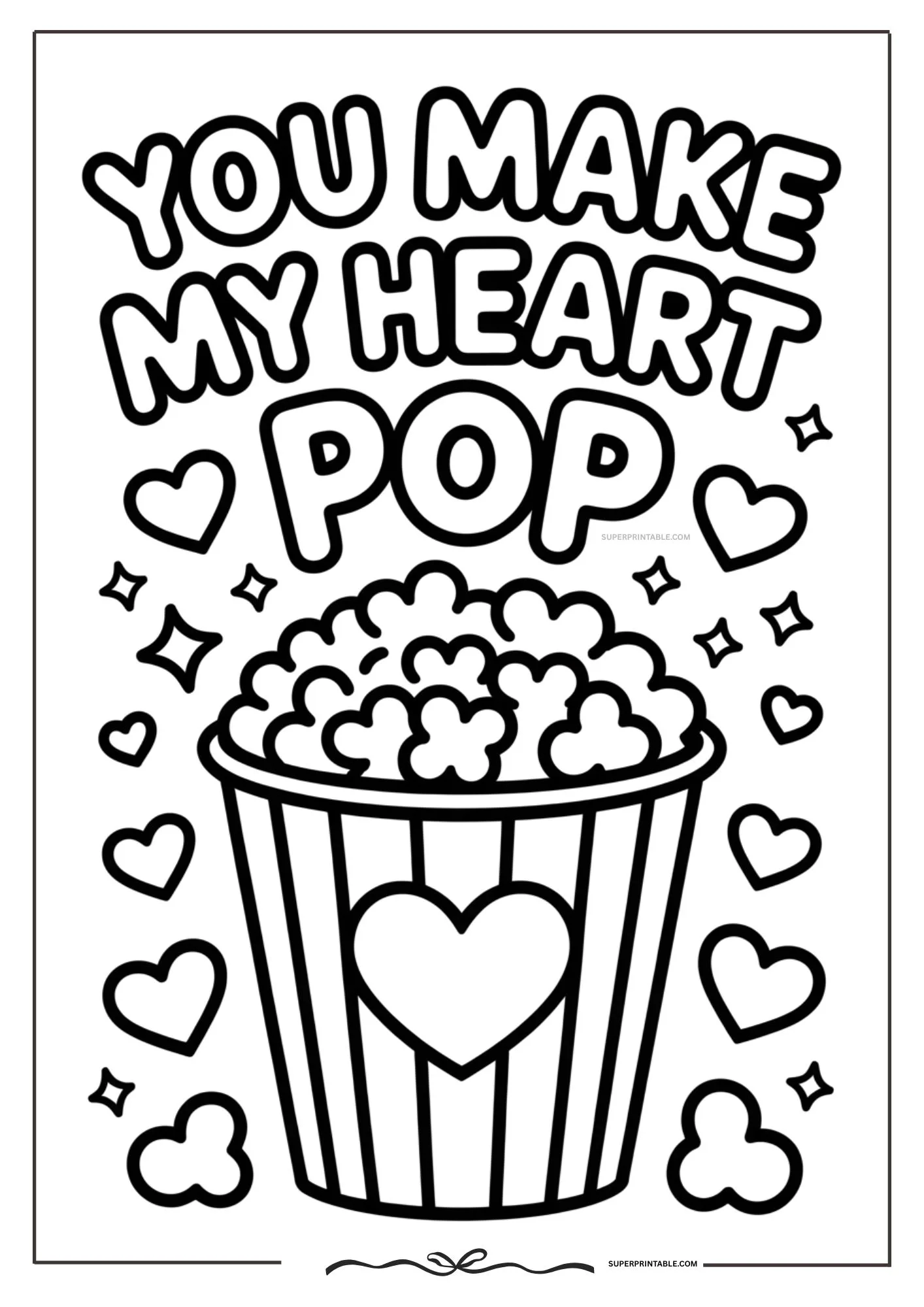 Valentine's Day Coloring Pages 7