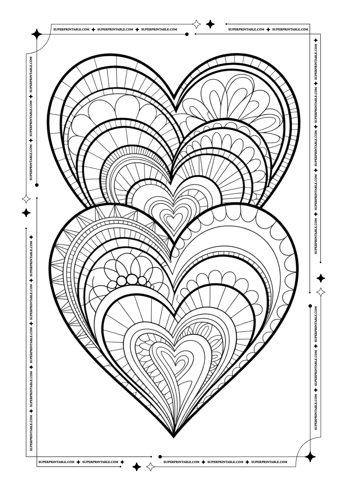 Valentines Day Coloring Pages For Adults 1