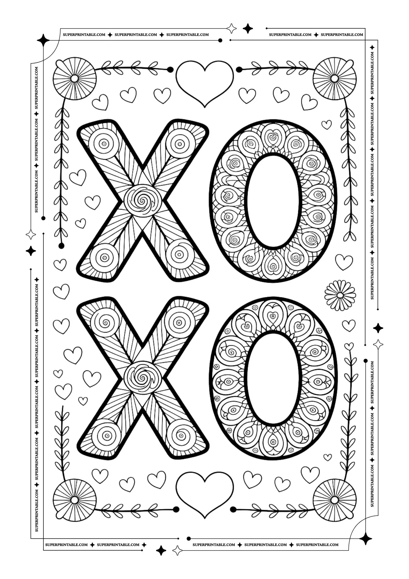 Valentines Day Coloring Pages For Adults 9