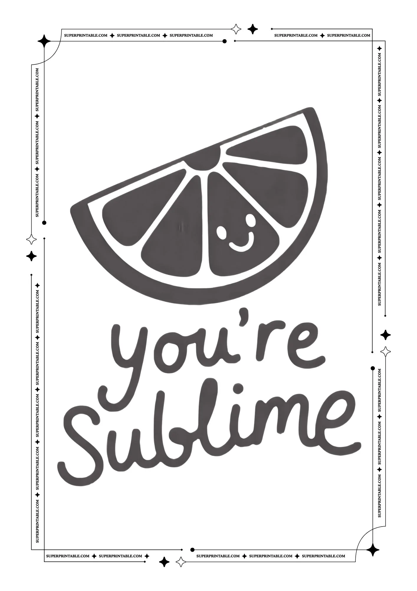Valentines Food Puns Coloring Pages 7