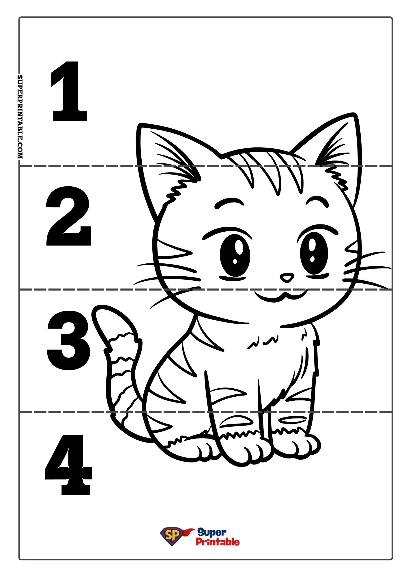 Cat Puzzle Activity Pack 1