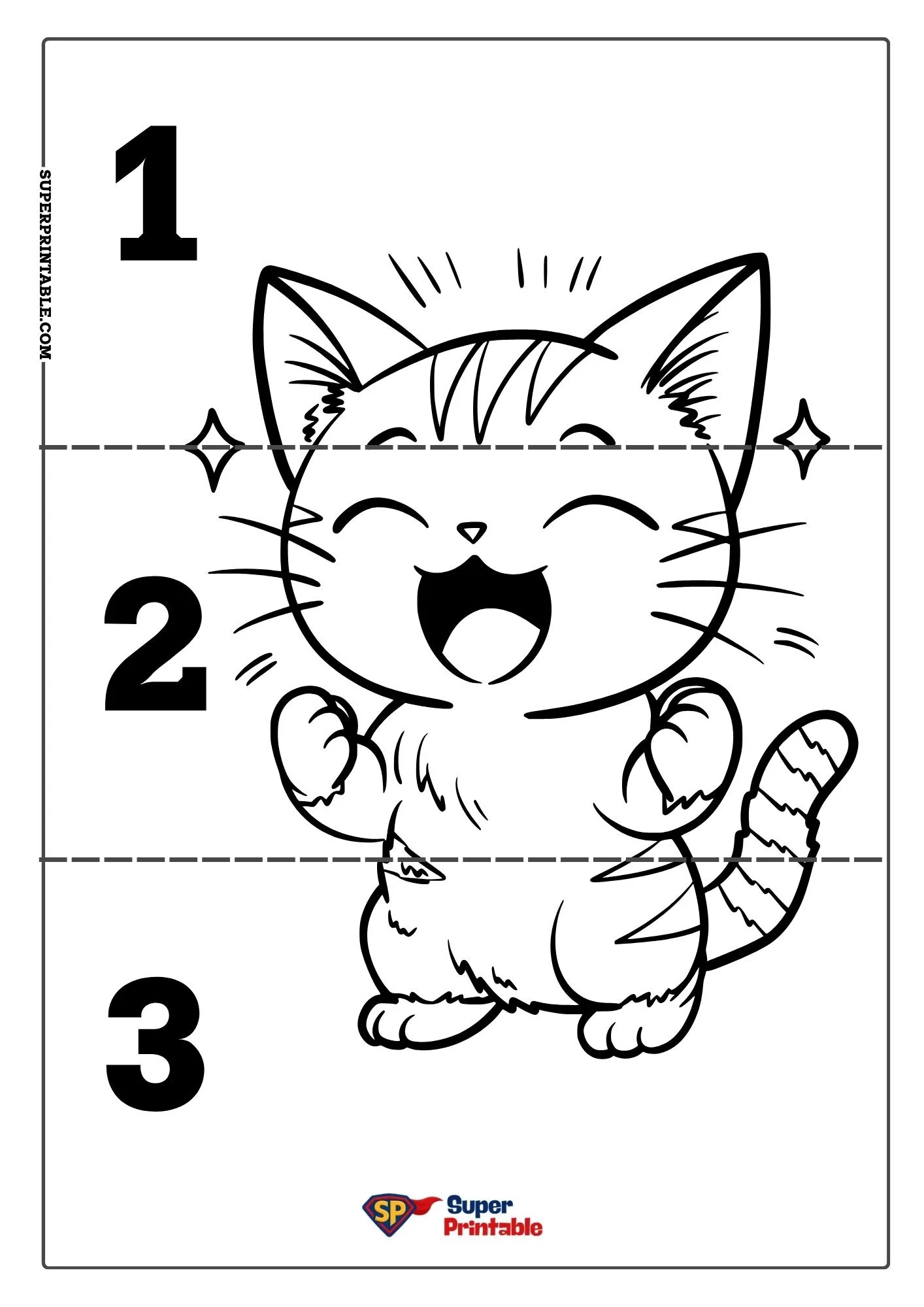 Cat Puzzle Activity Pack 3