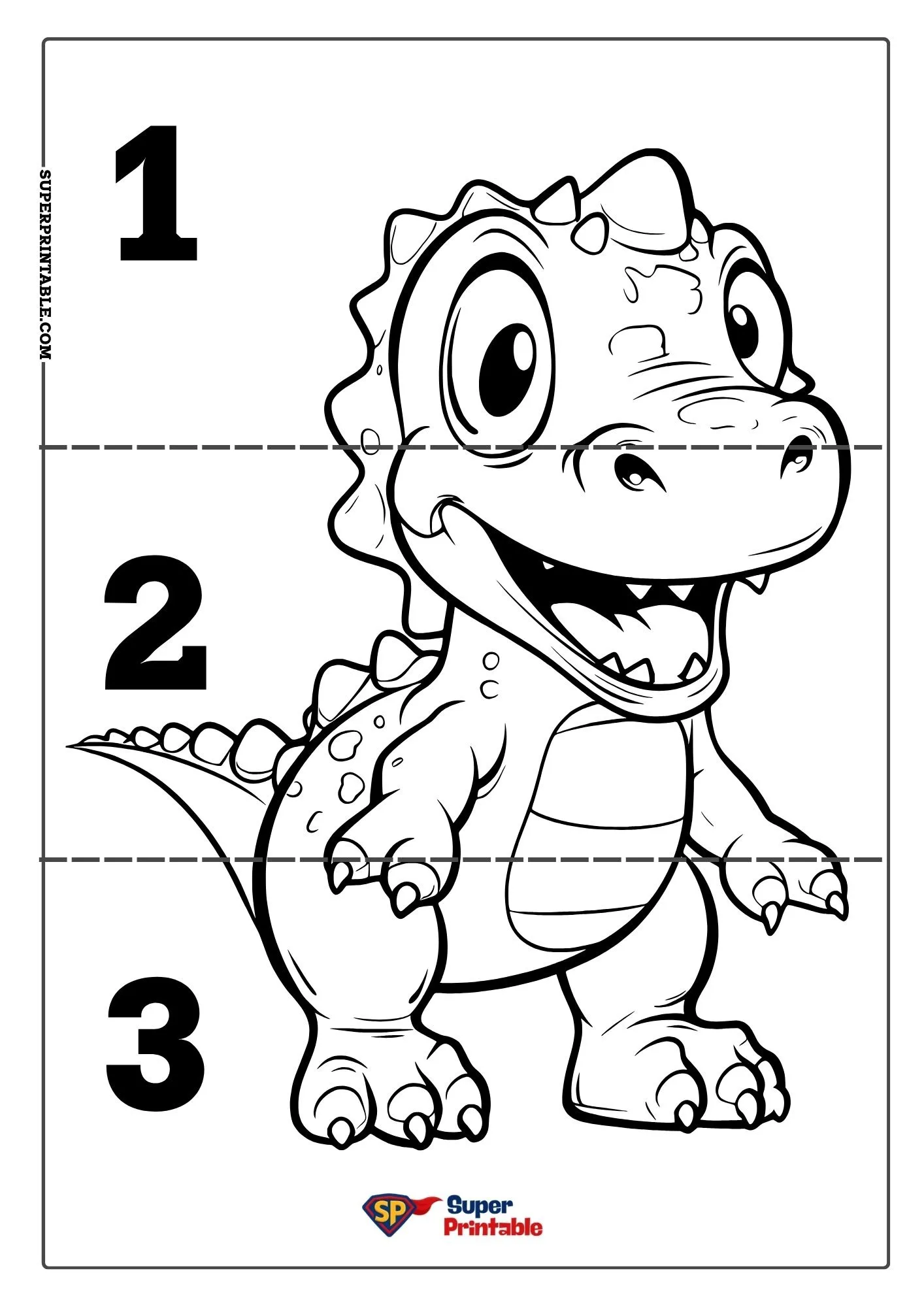 Dinosaur Puzzle Activity Pack 1