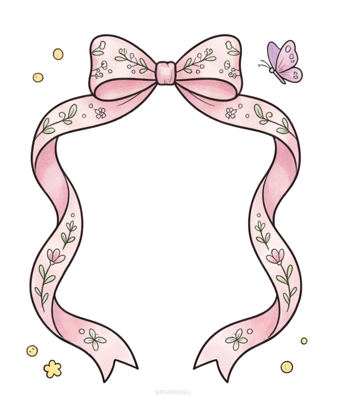 Easter and Spring Frames in Transparent PNG 3