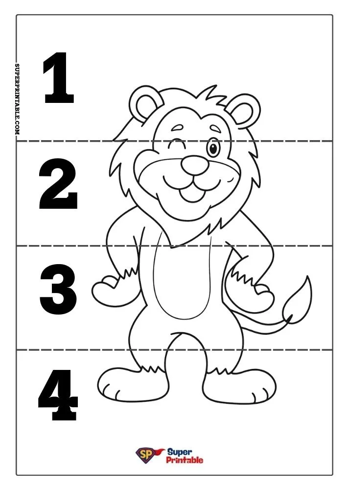 Animals Puzzle Activity 2