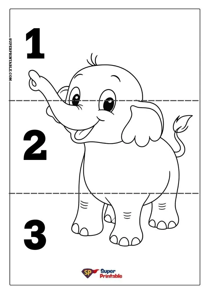 Animals Puzzle Activity 3