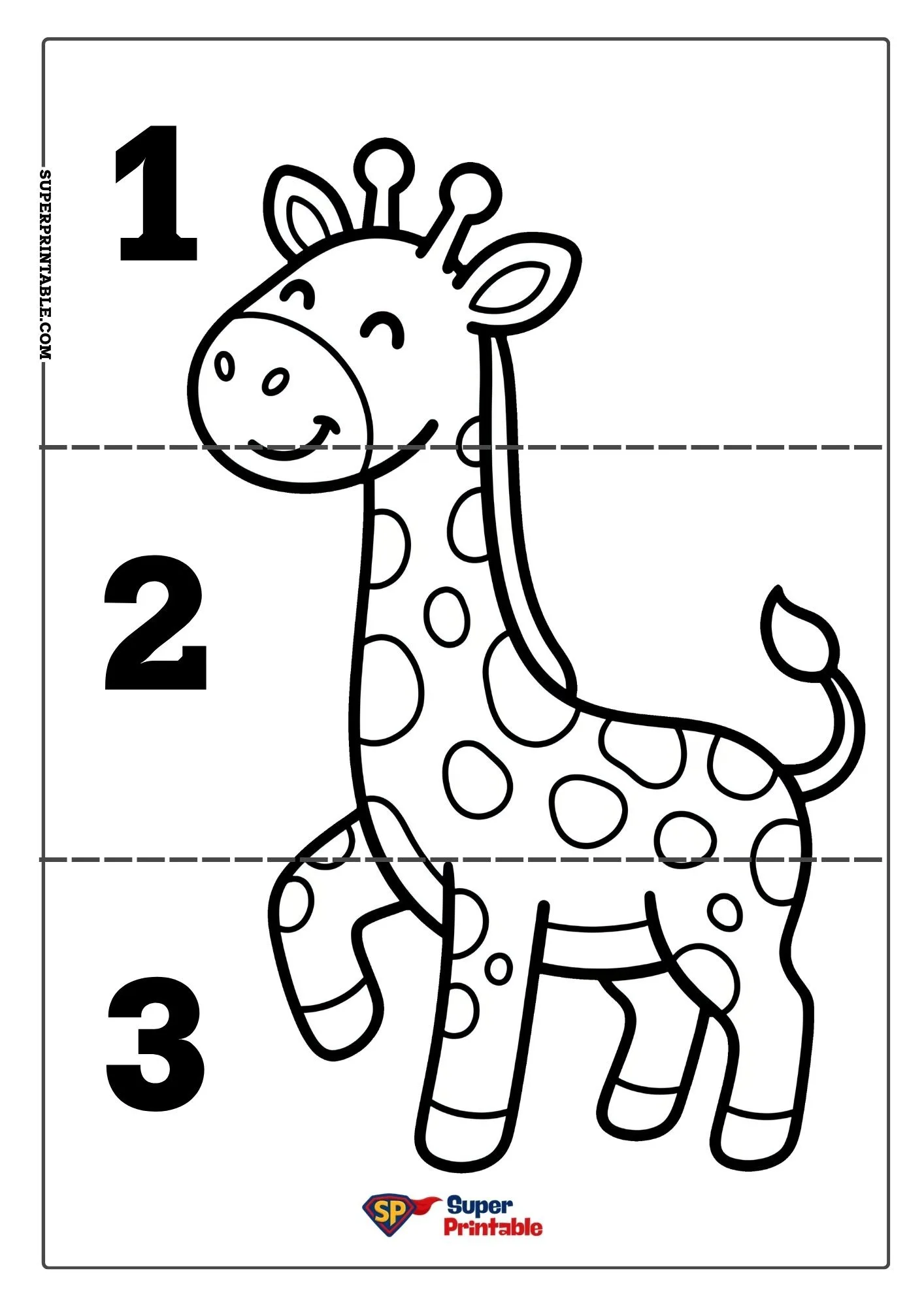 Giraffe Puzzle Activity 1
