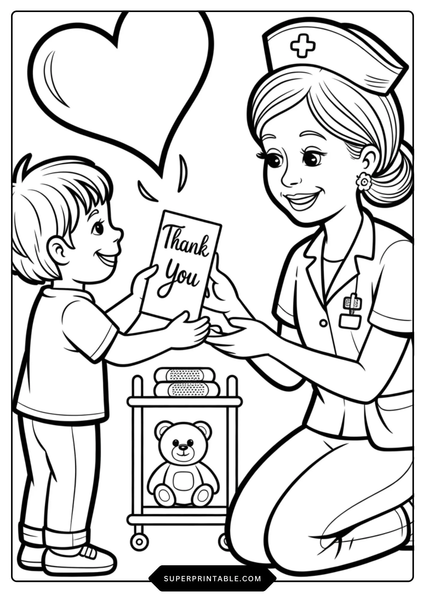Gratitude Community Members Coloring Pages 6