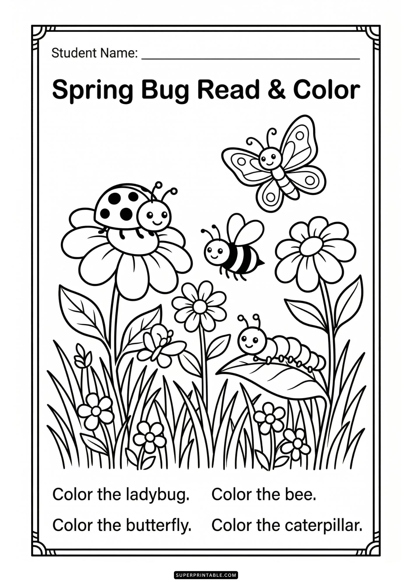 KG Spring Early Learning Activity Pack 3