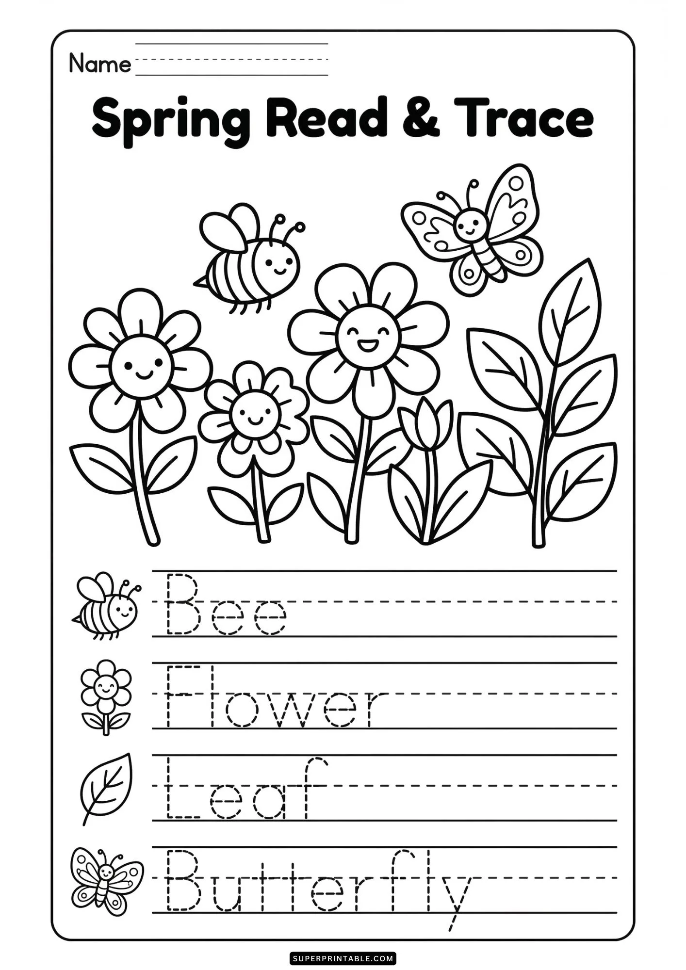 KG Spring Early Learning Activity Pack 5