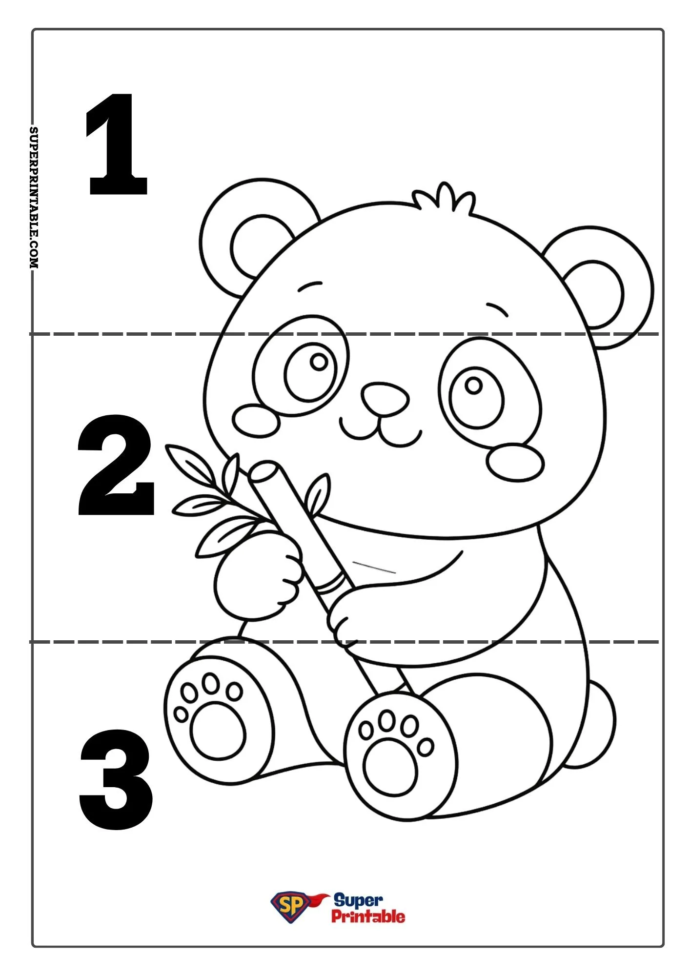 Panda Puzzle Activity Pack 1