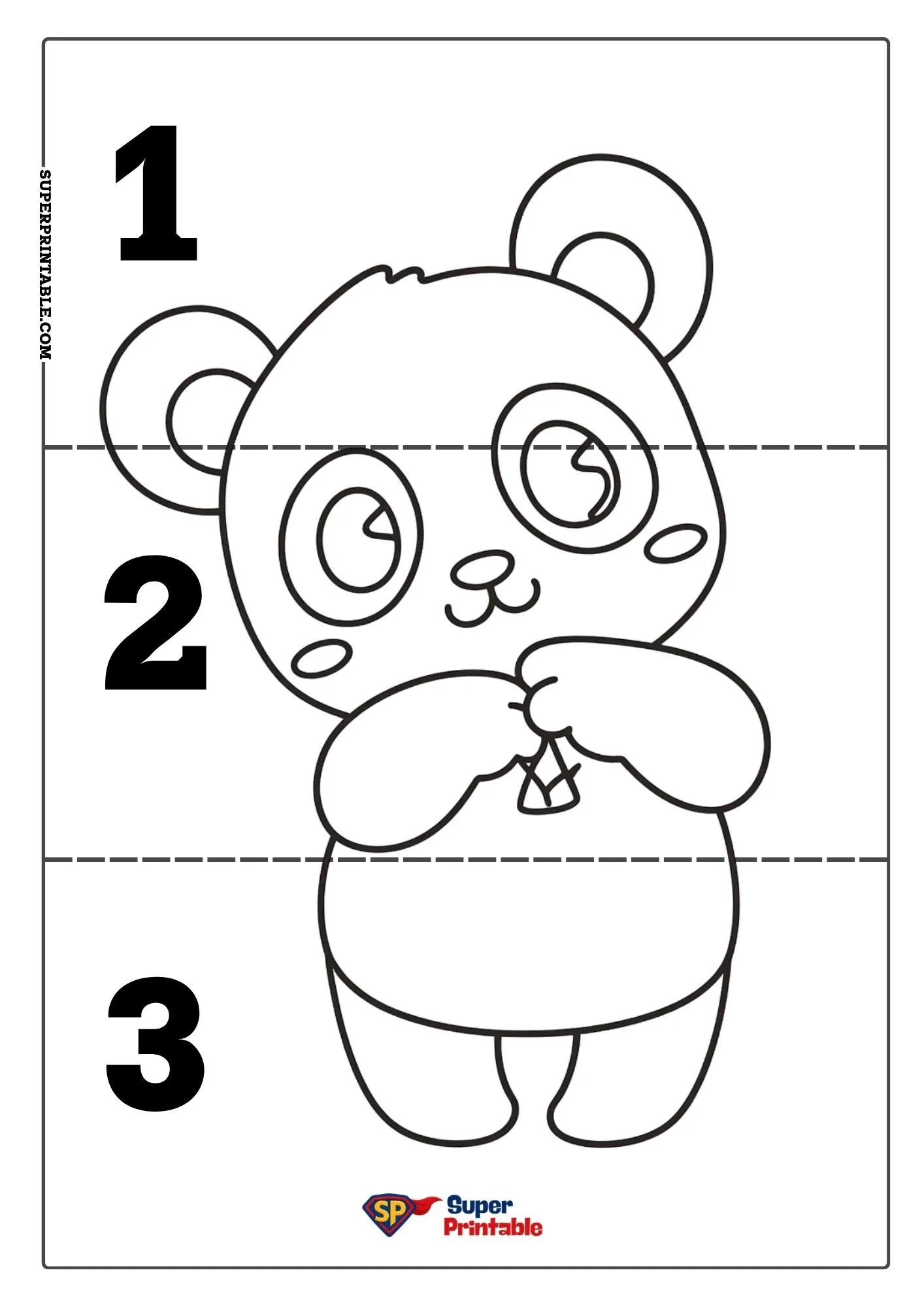 Panda Puzzle Activity Pack 4