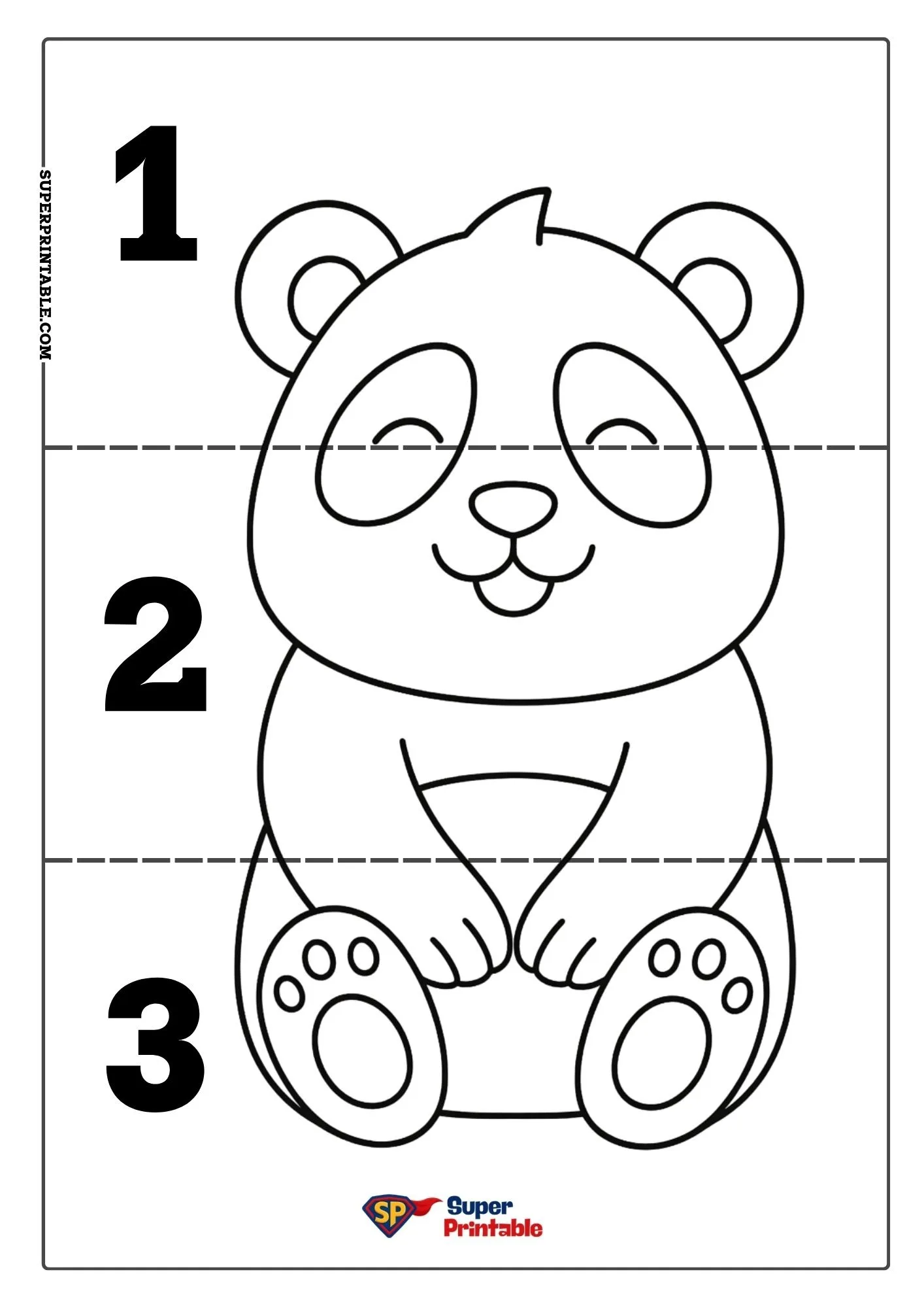 Panda Puzzle Activity Pack 5