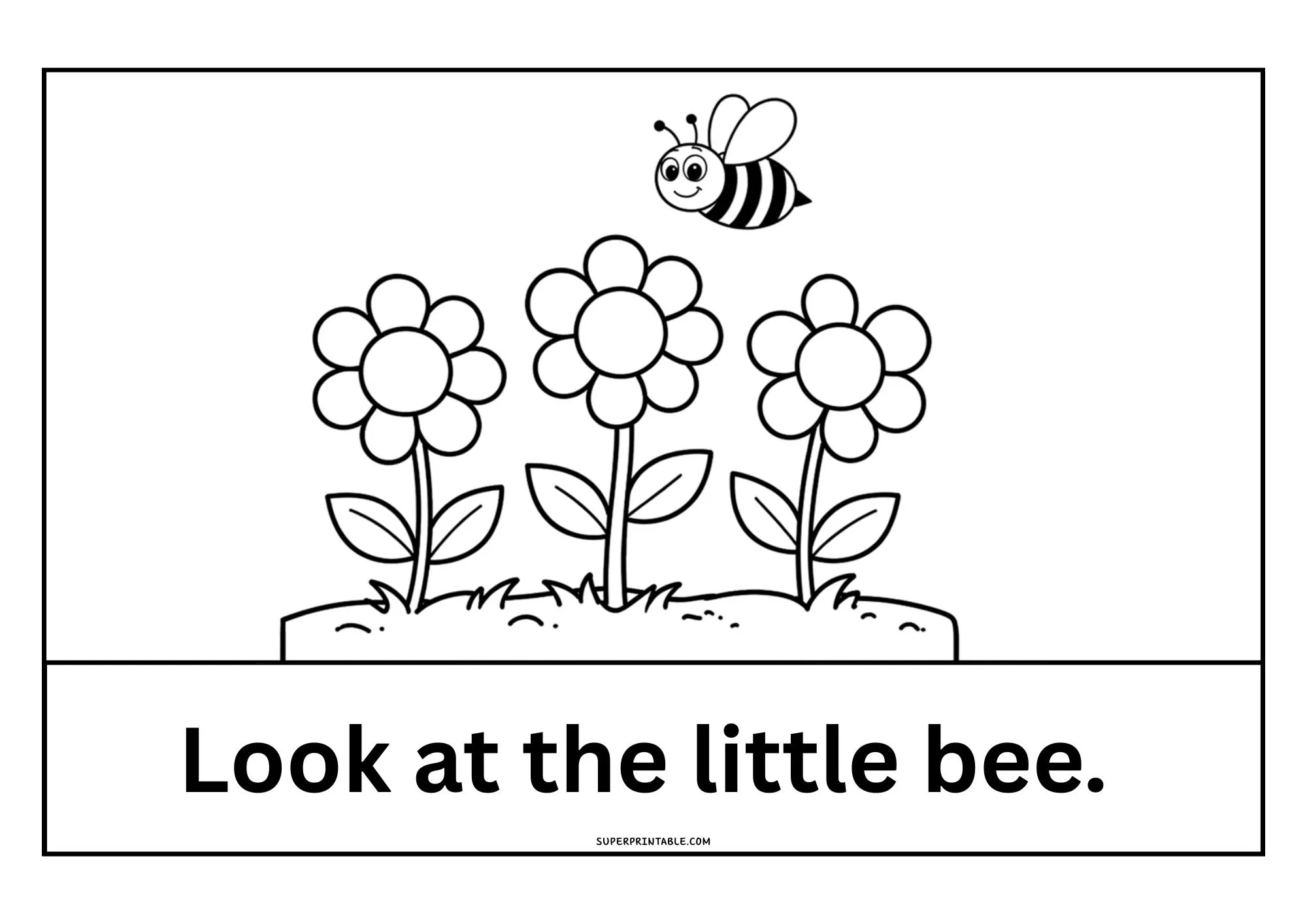 Spring Early Reader Sight Word Cards for Preschool Kids 1