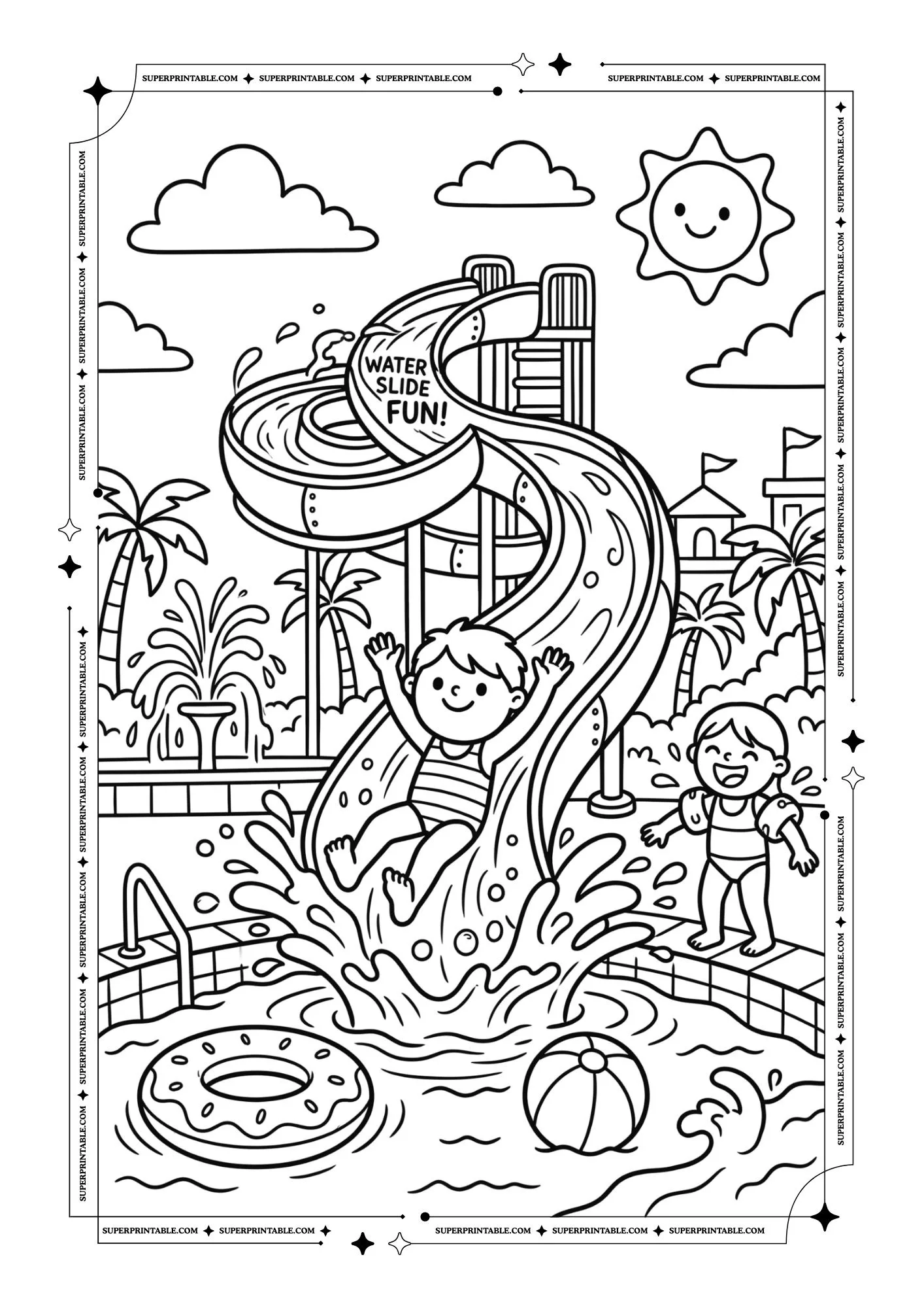 Sunny Doodle Adventures Sweet Treats & Play Coloring Edition 3