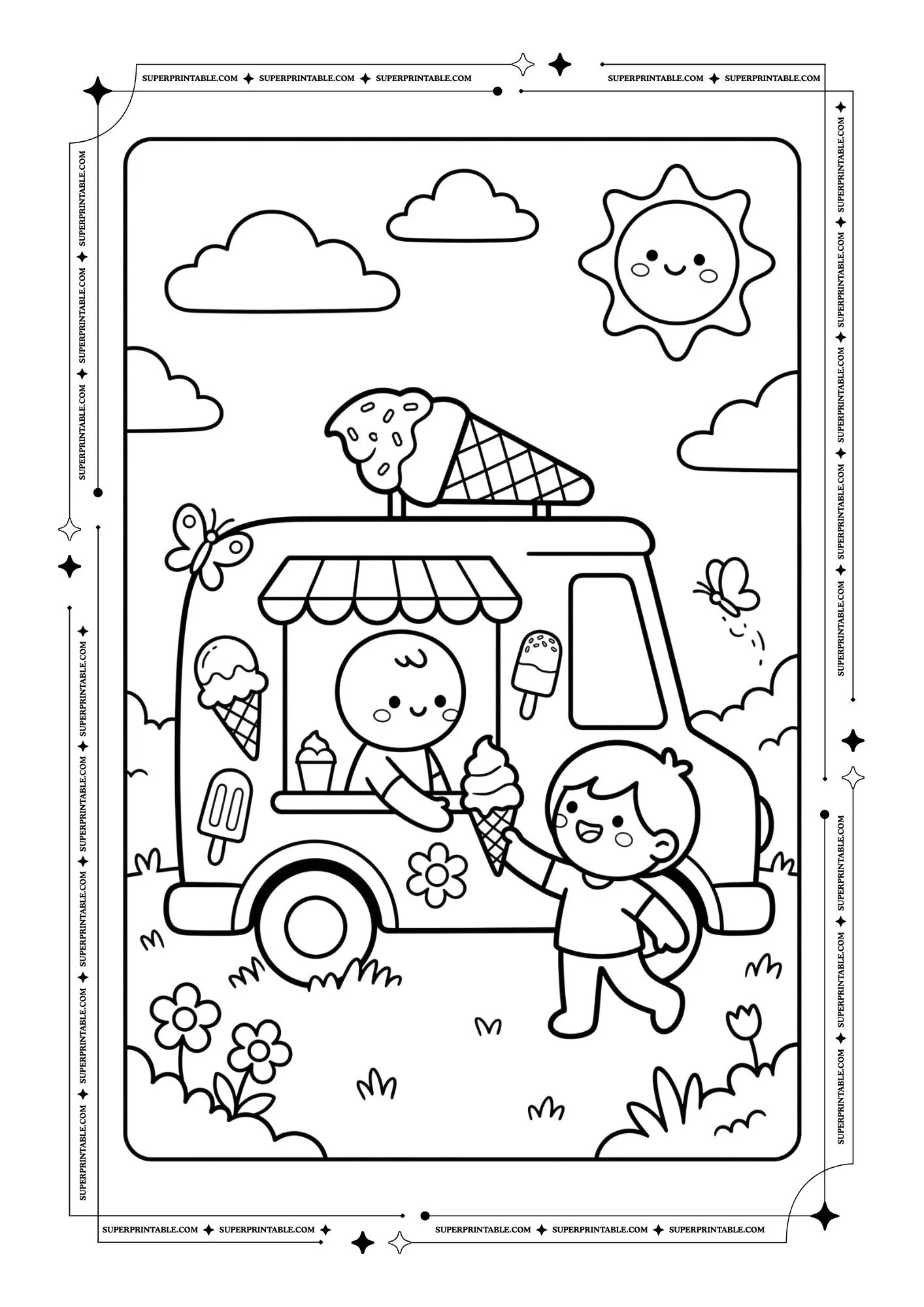 Sunny Doodle Adventures Sweet Treats & Play Coloring Edition 4