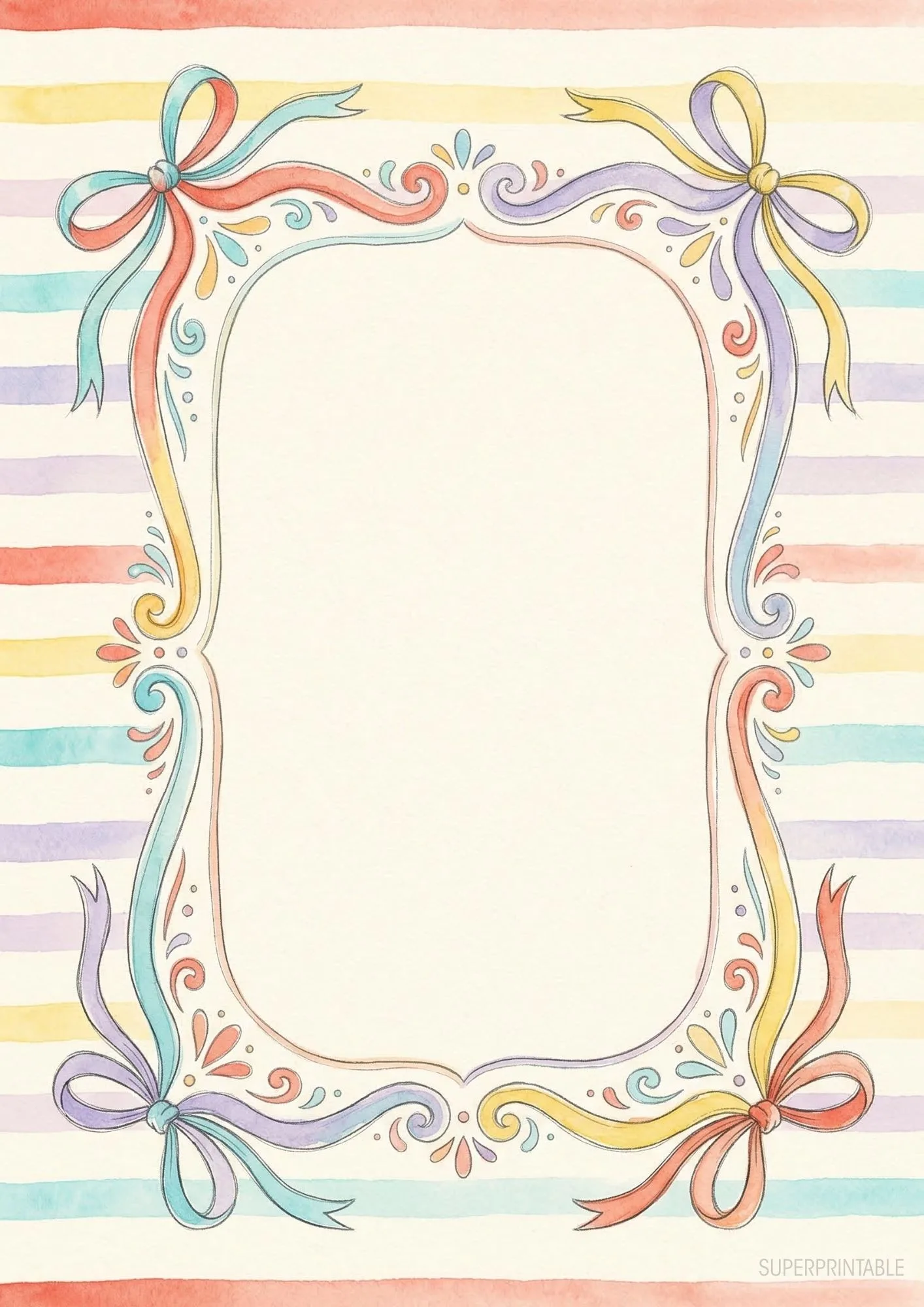 Sweet Summer Label Frames 4