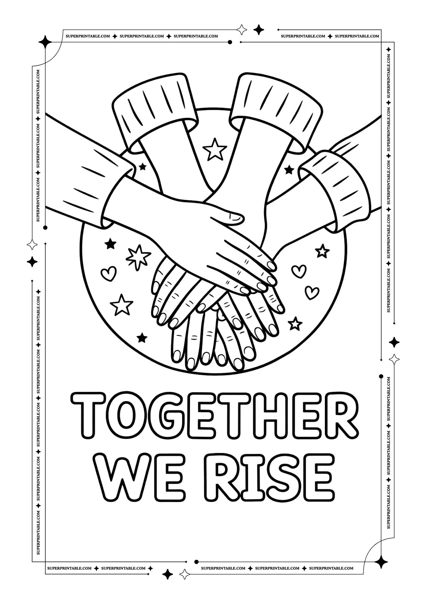 Women's Day Coloring Pages 4
