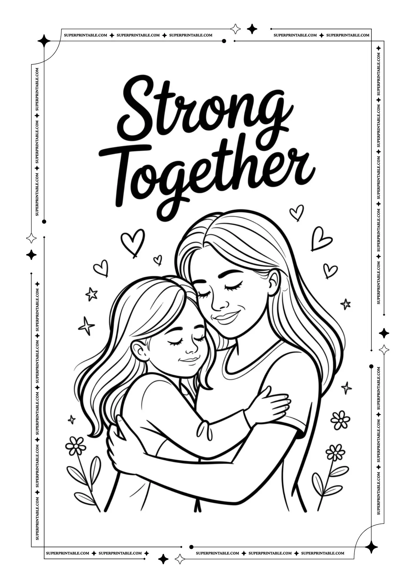 Women's Day Coloring Pages 8