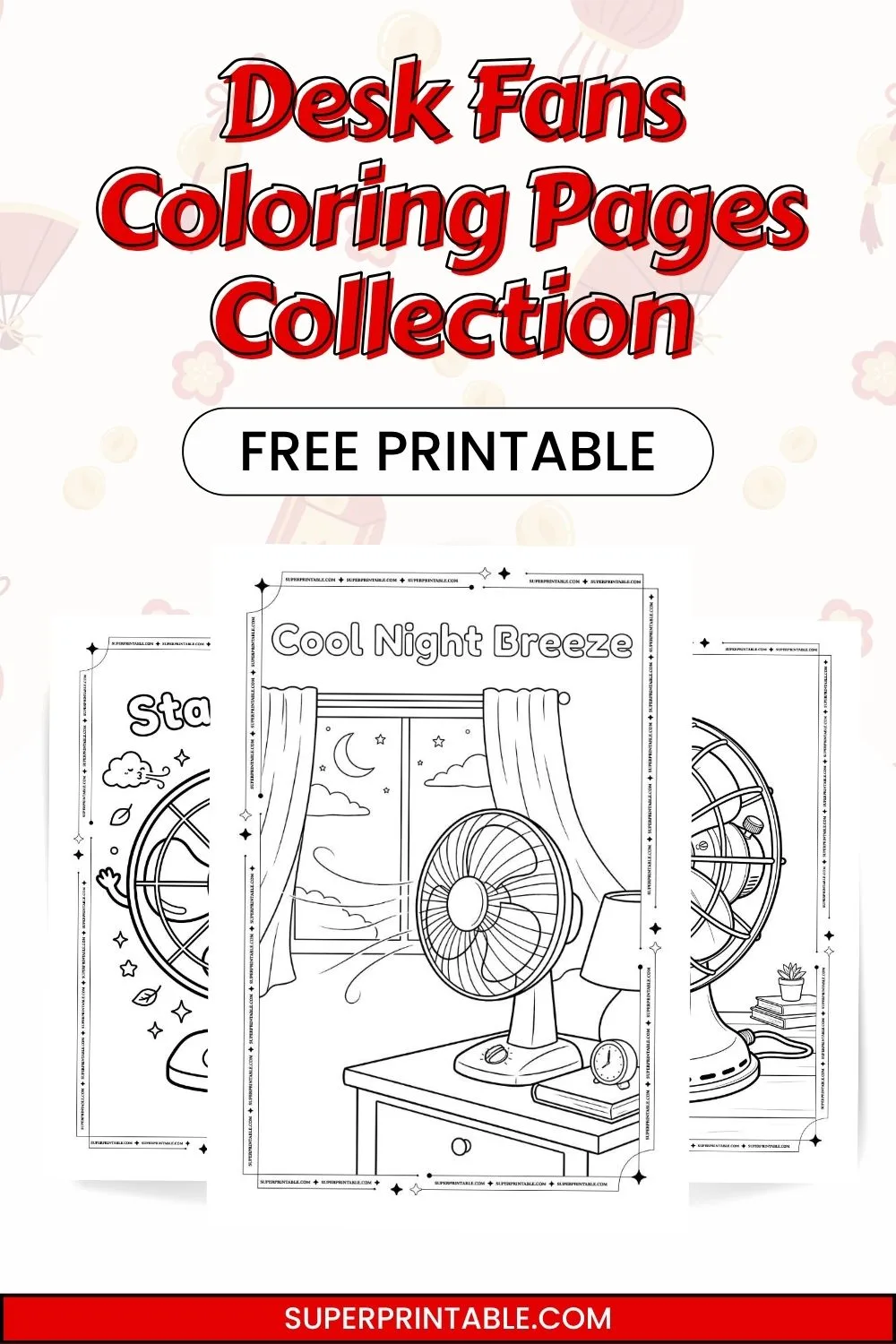 20+ Desk Fans Coloring Pages Pinterest Image