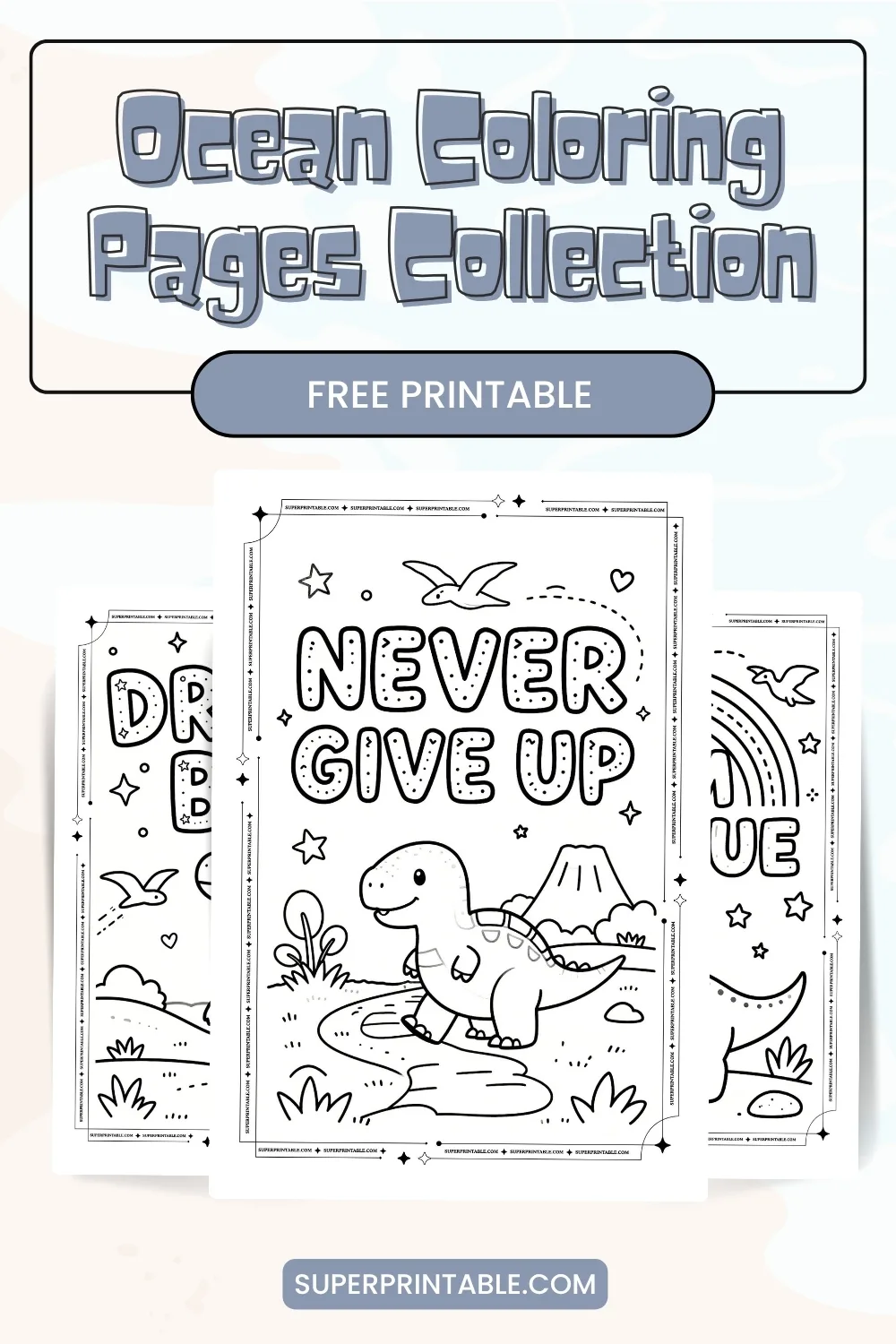 20 Ocean Coloring Pages Pinterest Image